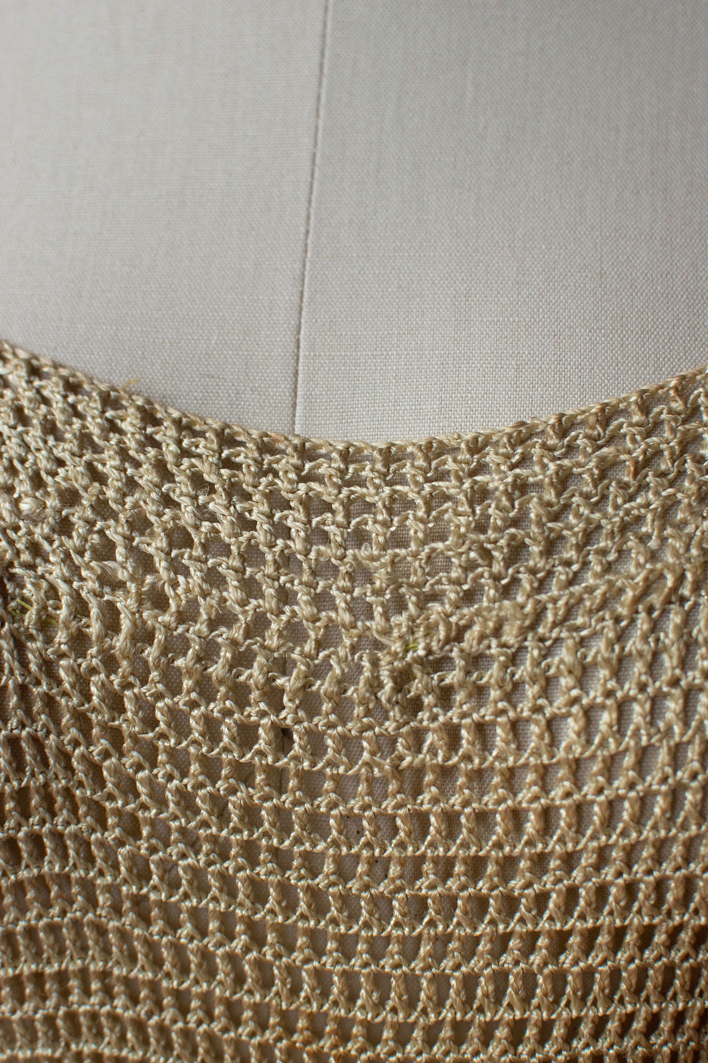 1920s Crochet Dress