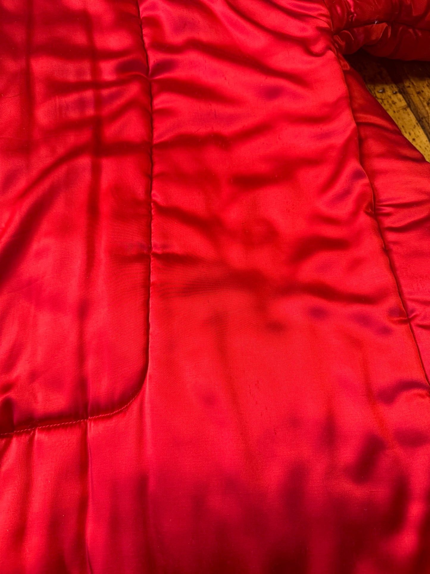 Red Sleeping Bag Coat | Norma Kamali