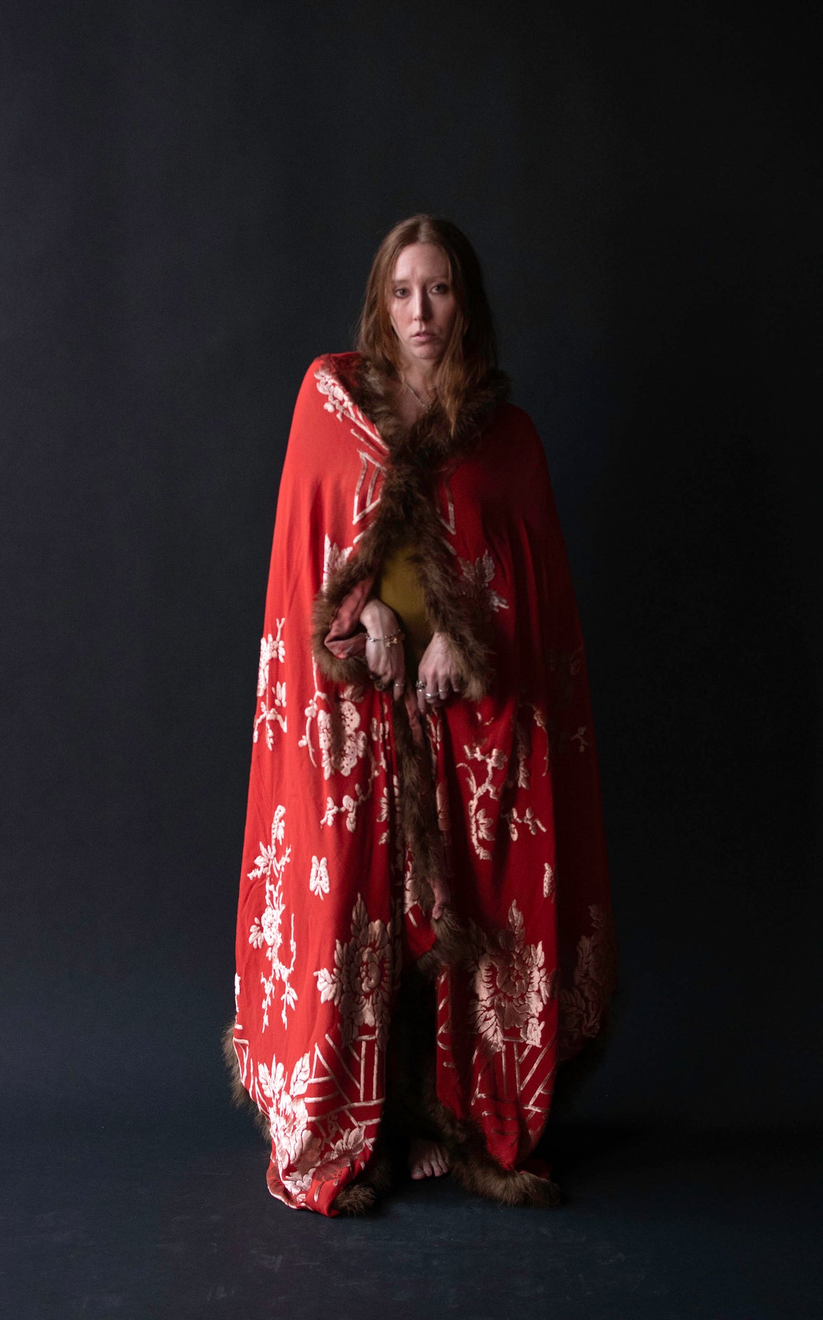 1920s Devore Shawl