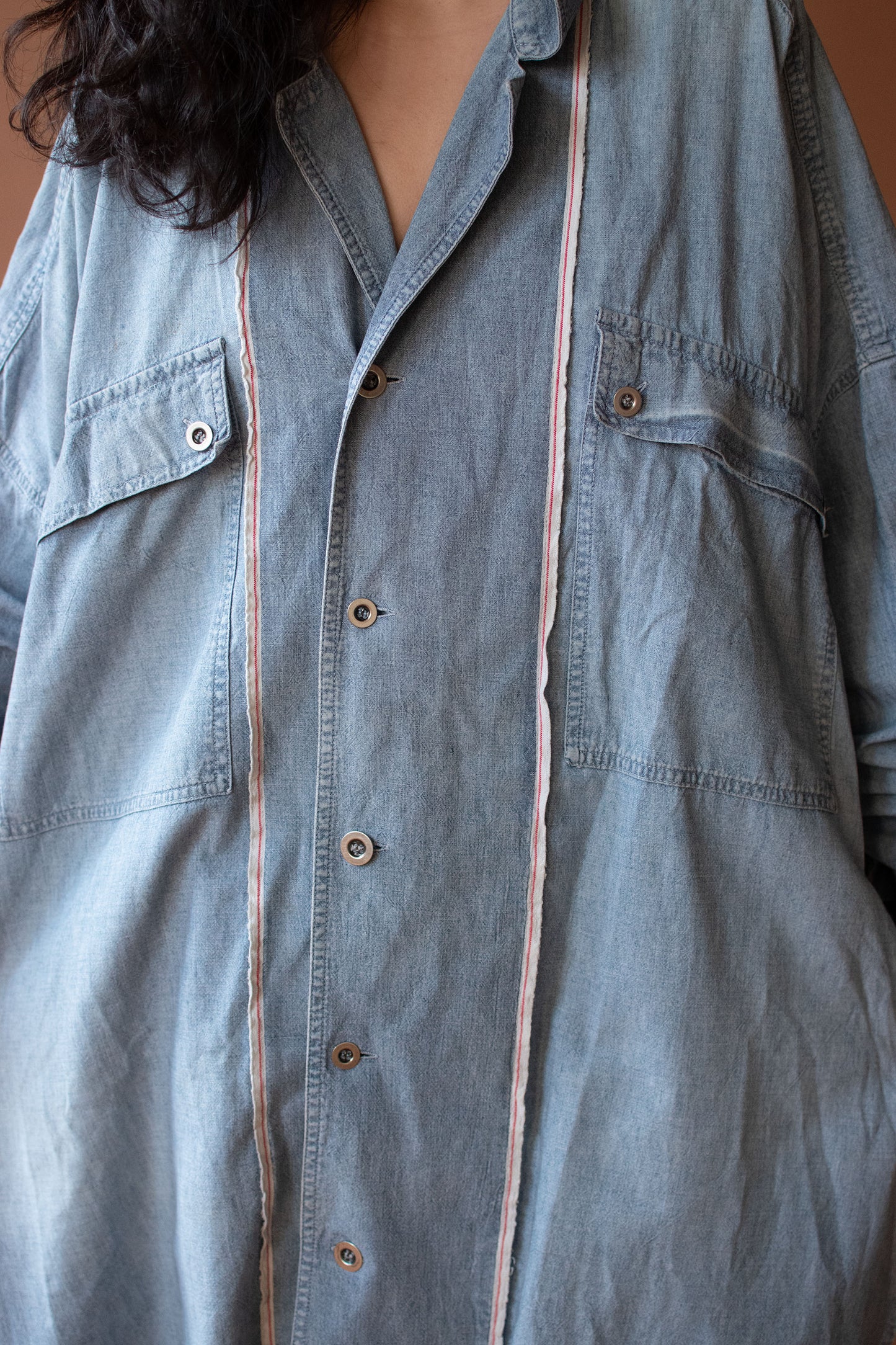 Chambray Shirtdress | Plantation Issey Miyake
