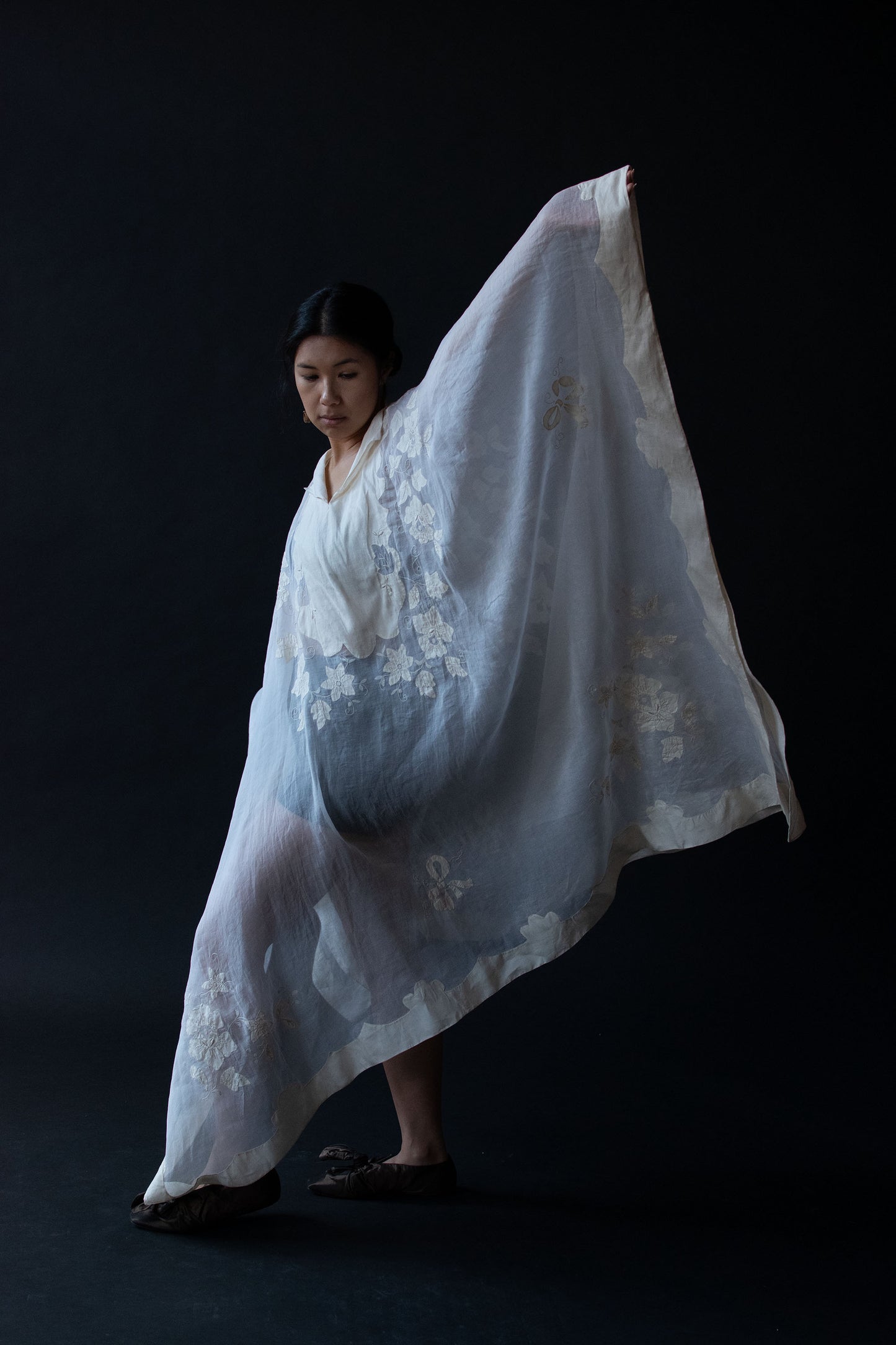 1920s Organdy Caftan