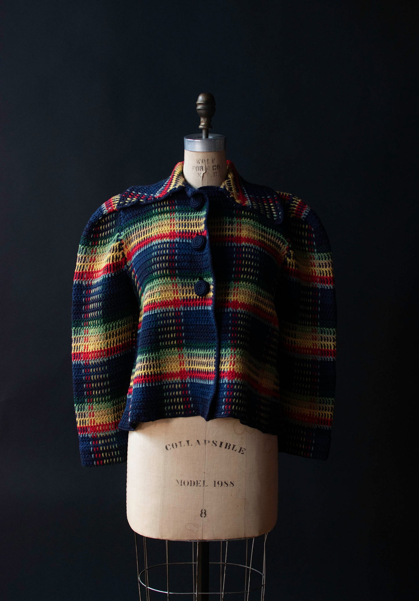 1940s Puff Sleeve Sweater