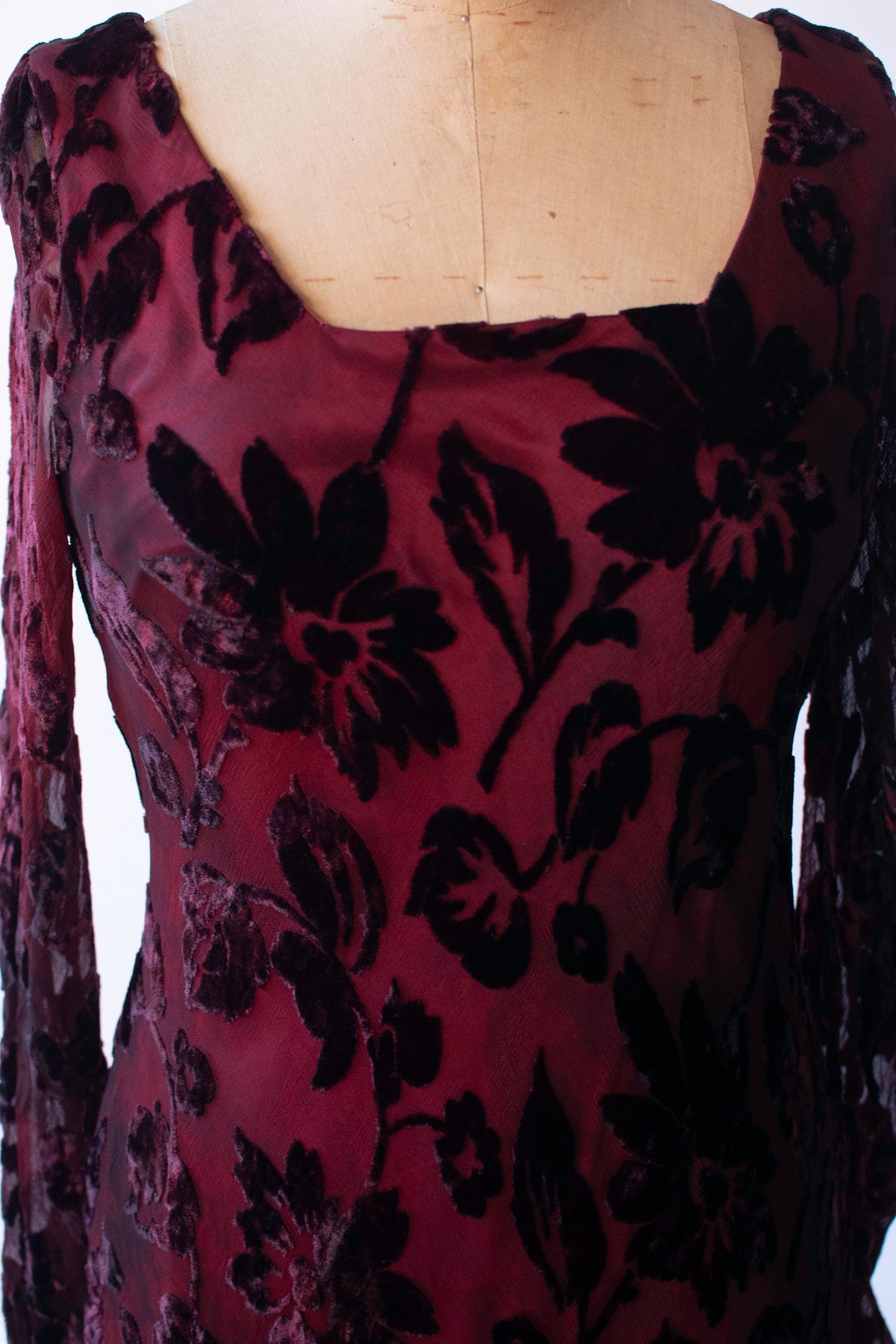 1990s Devore Dress | Amy Michelson for Holly Harp