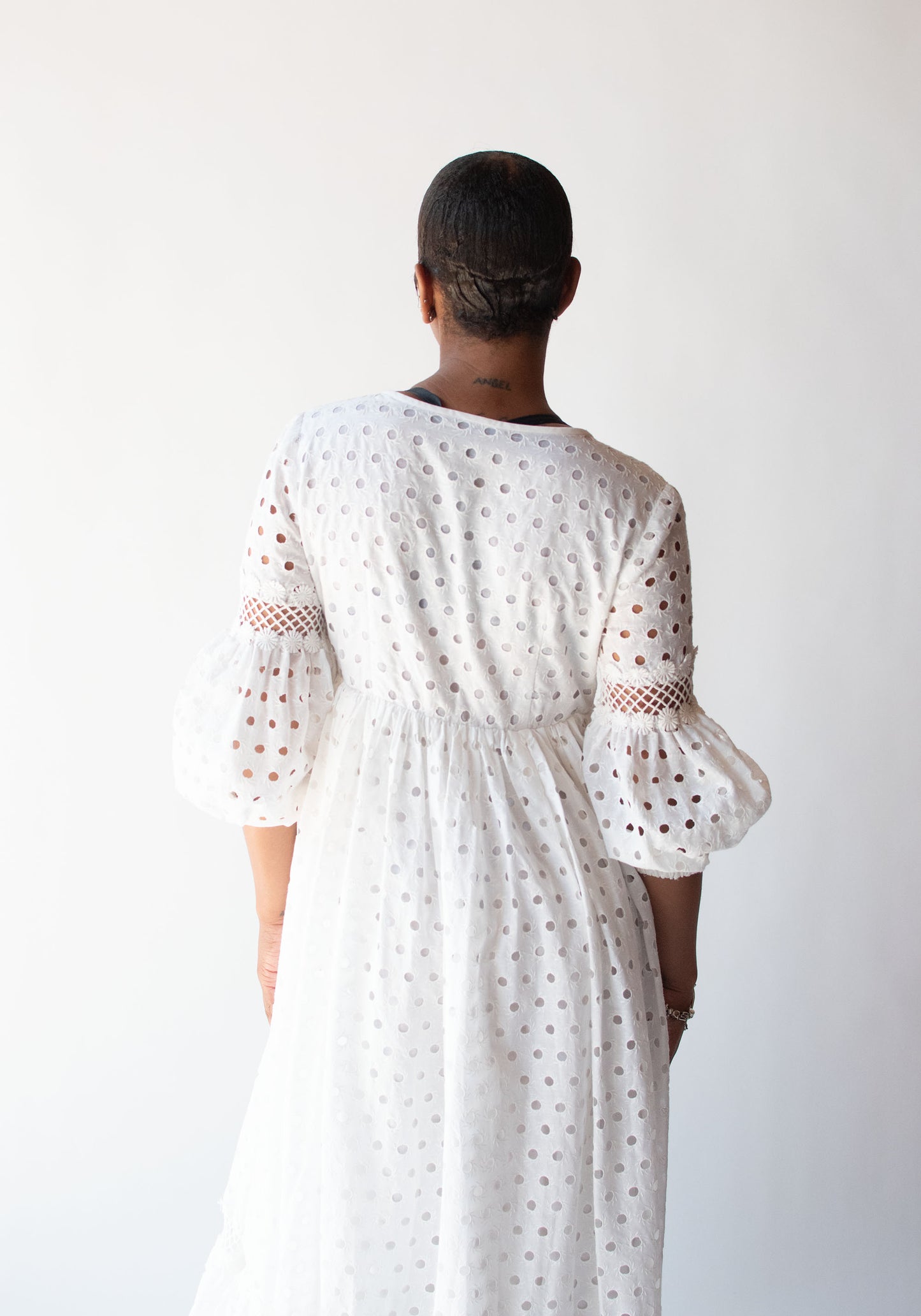 1970s Eyelet Dress | Beverly Page