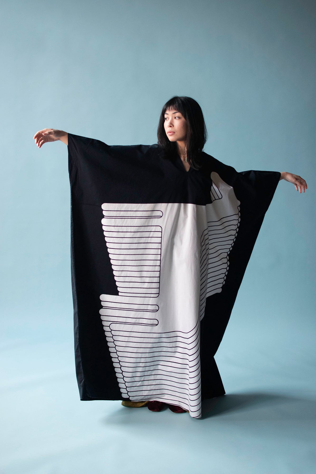 'Troy' Caftan | Marimekko Katsuji Wakisaka 1972