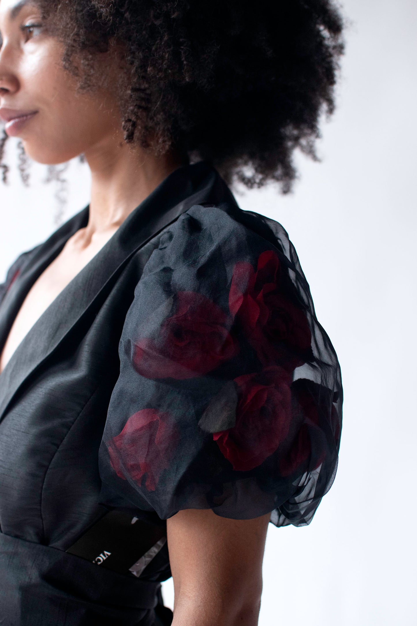 Rose Sleeve Jacket | Victor Costa