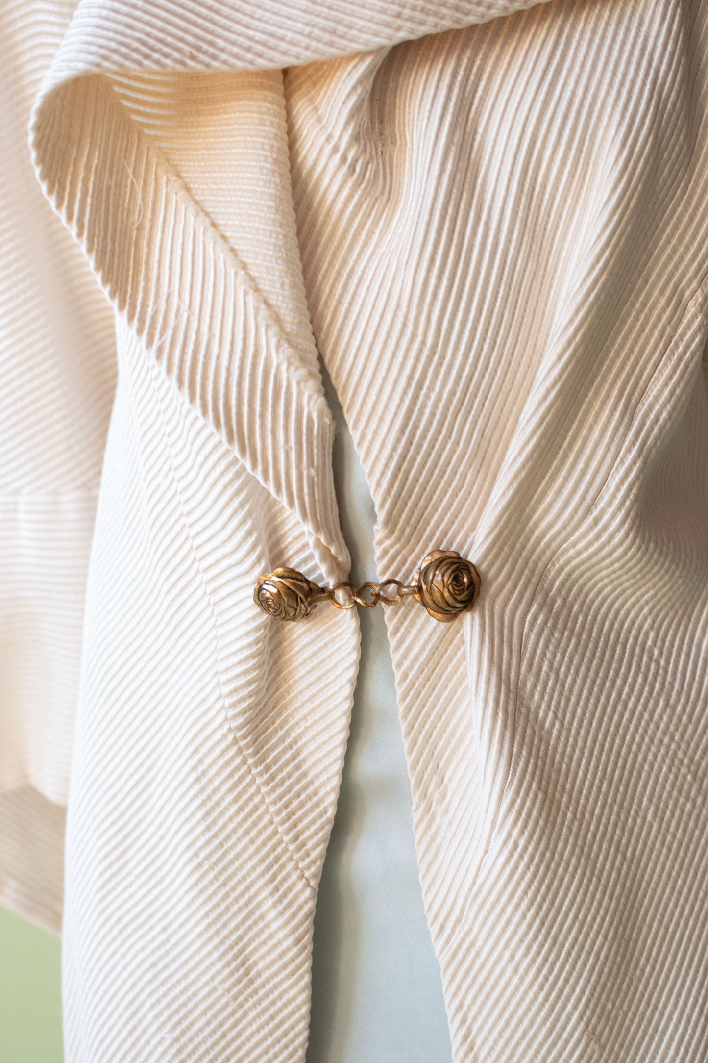 1930s Faille Coat | Yvonne Carette Paris