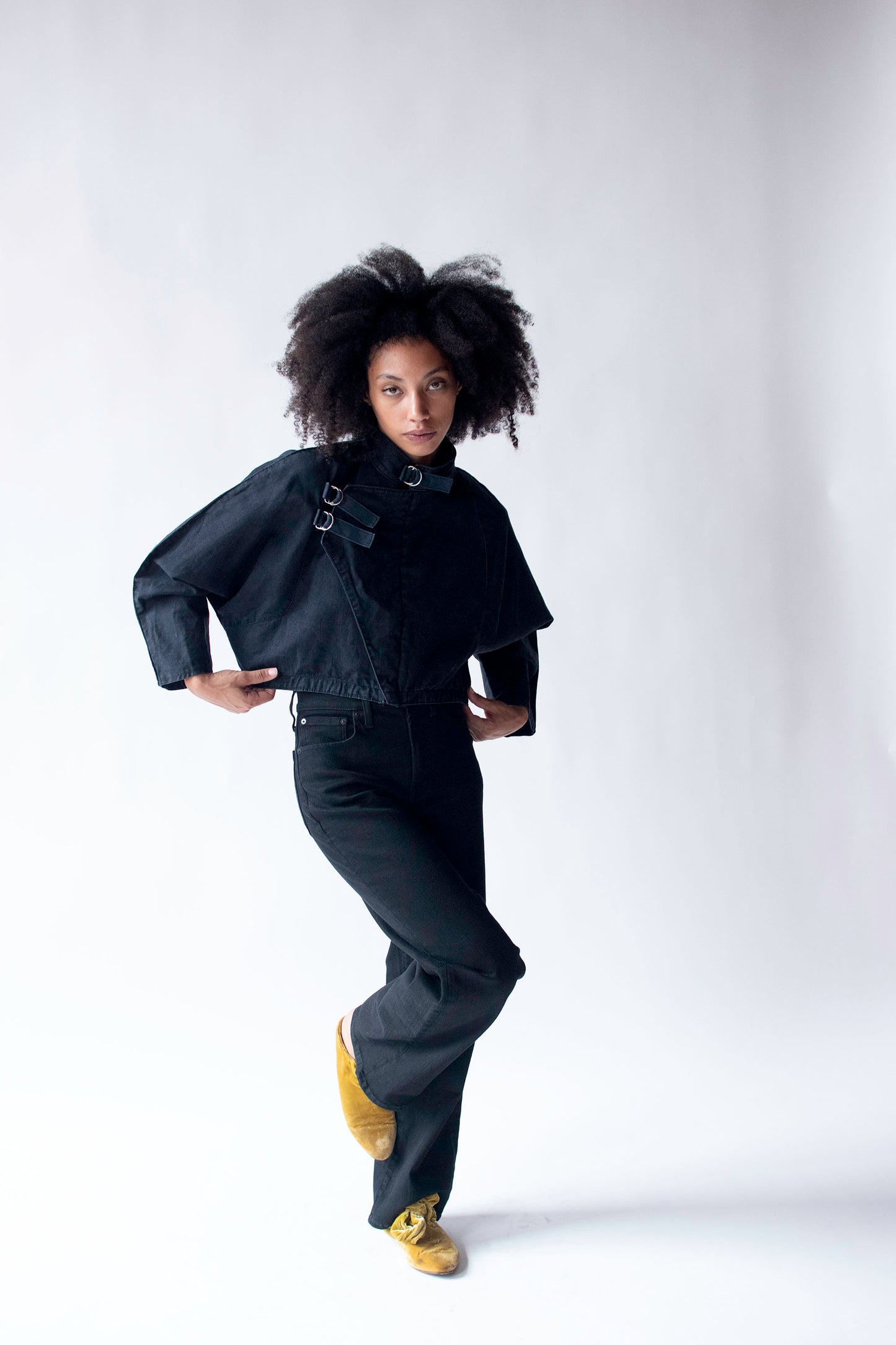 Cropped Cotton Jacket | Tiger London