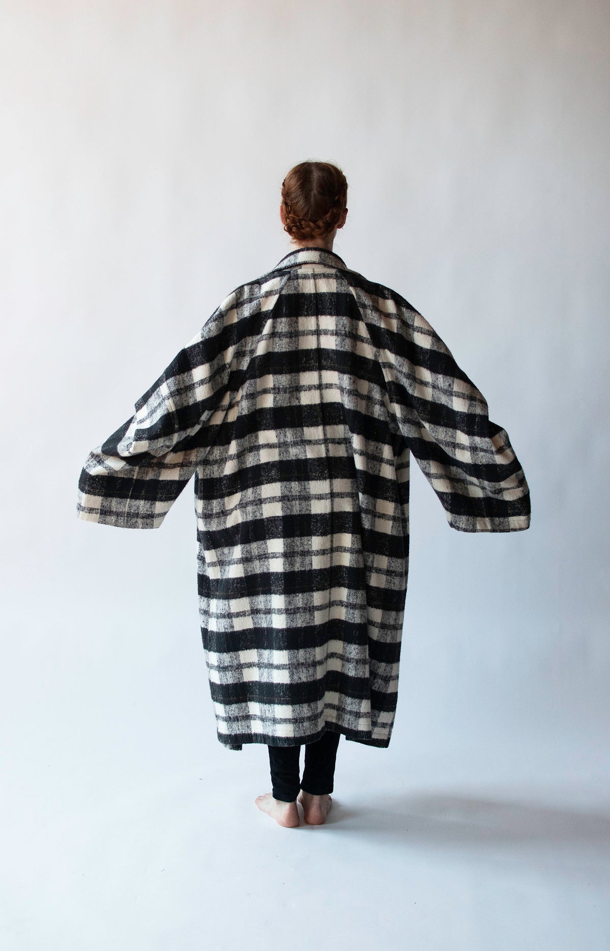 Plaid Coat | Comme Des Garcons FW 1986