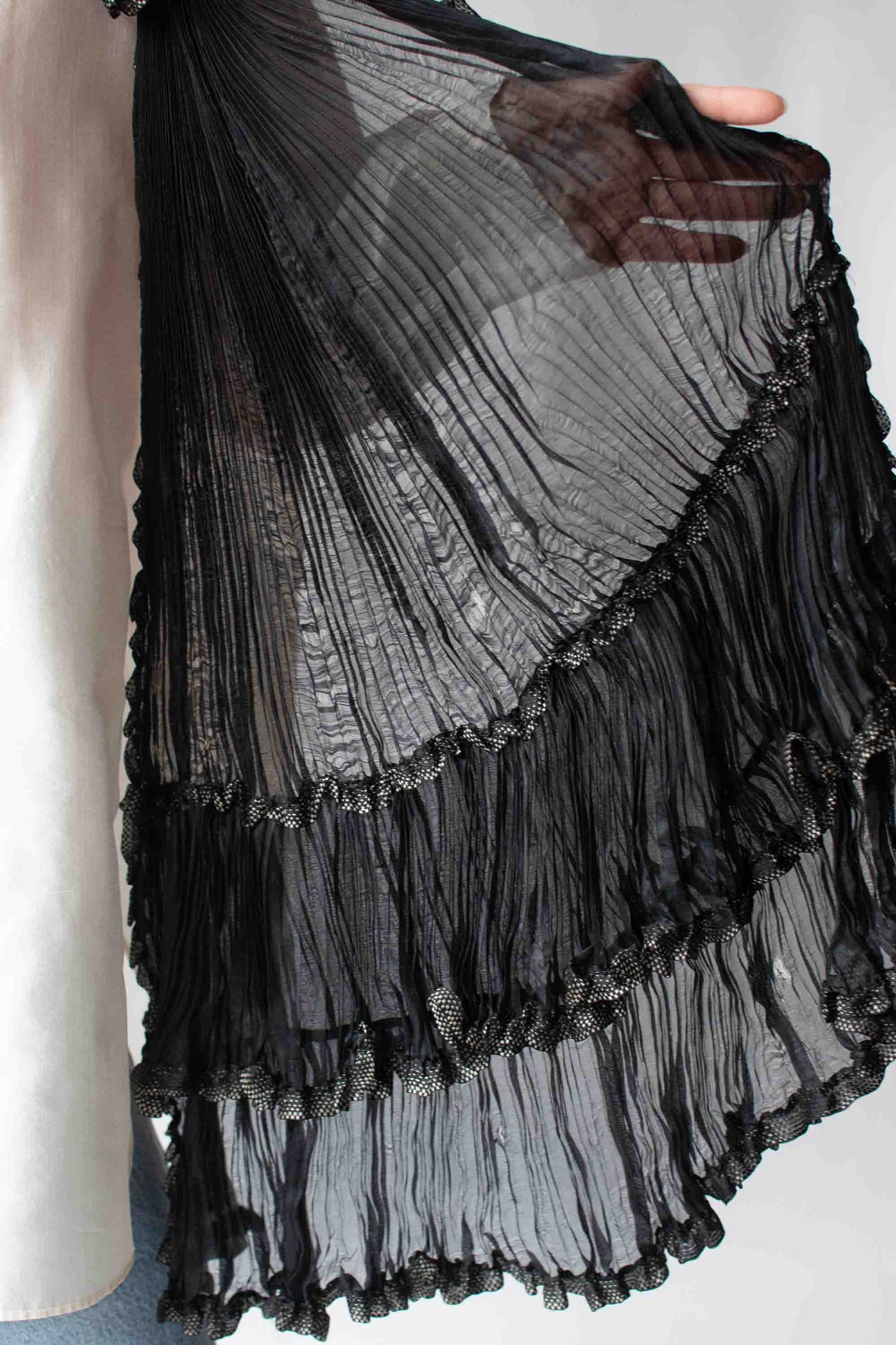 Victorian Mourning Shawl