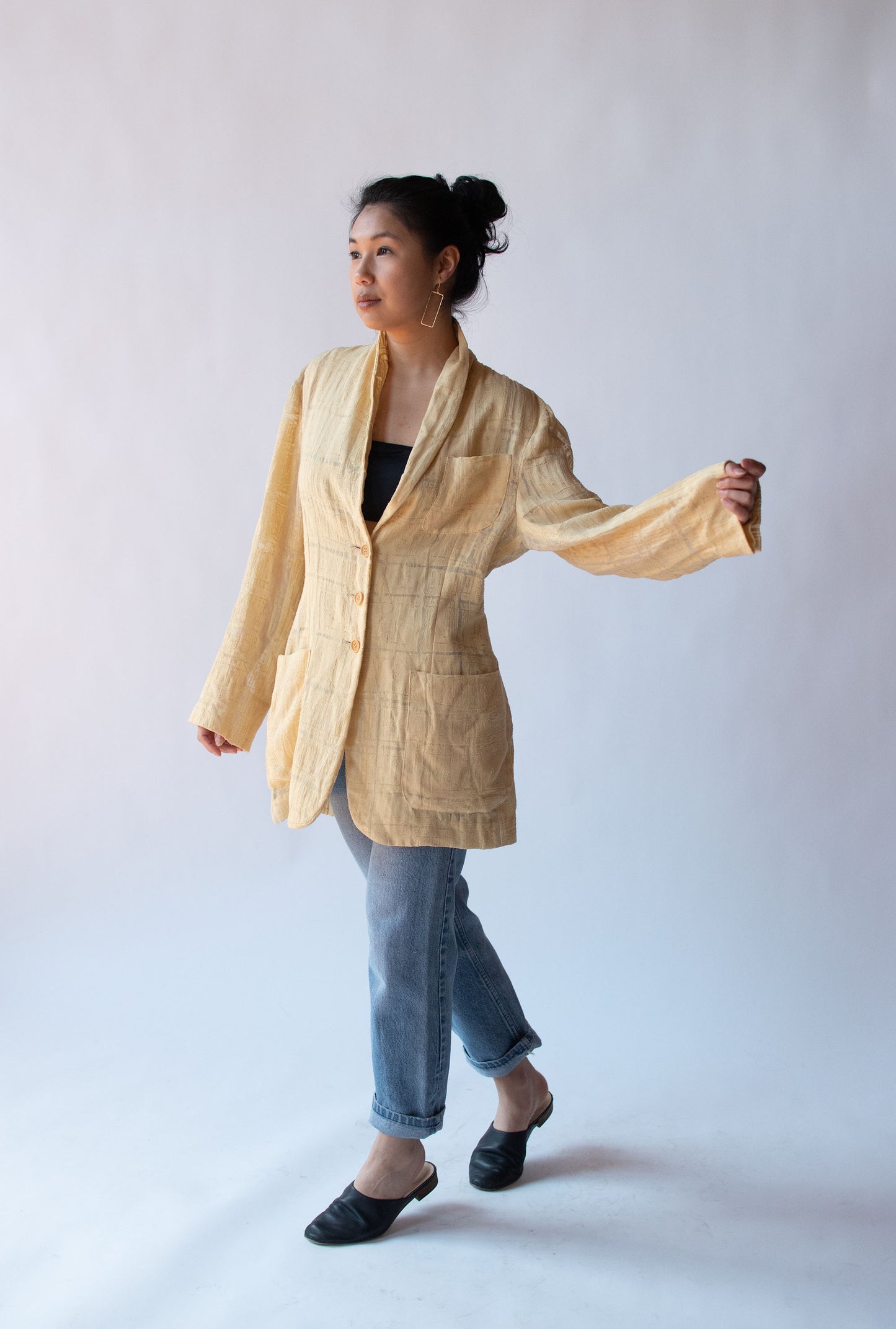 1990s Buttercream Jacket | Romeo Gigli