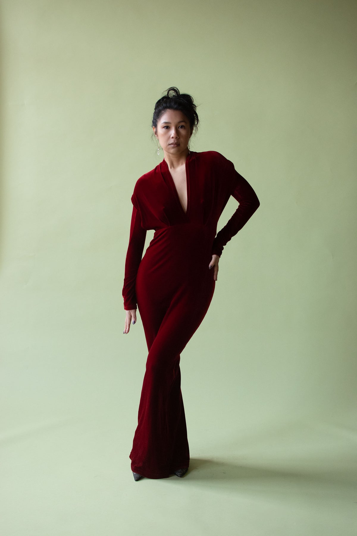 Velvet Dress | Roman Keflay
