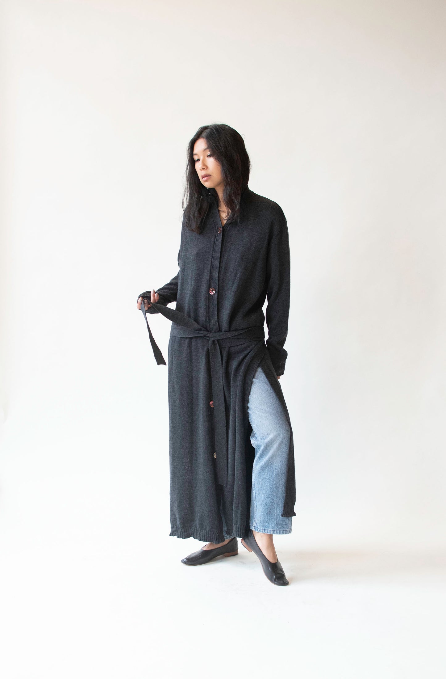Gray Wool Duster | Jean Paul Gaultier