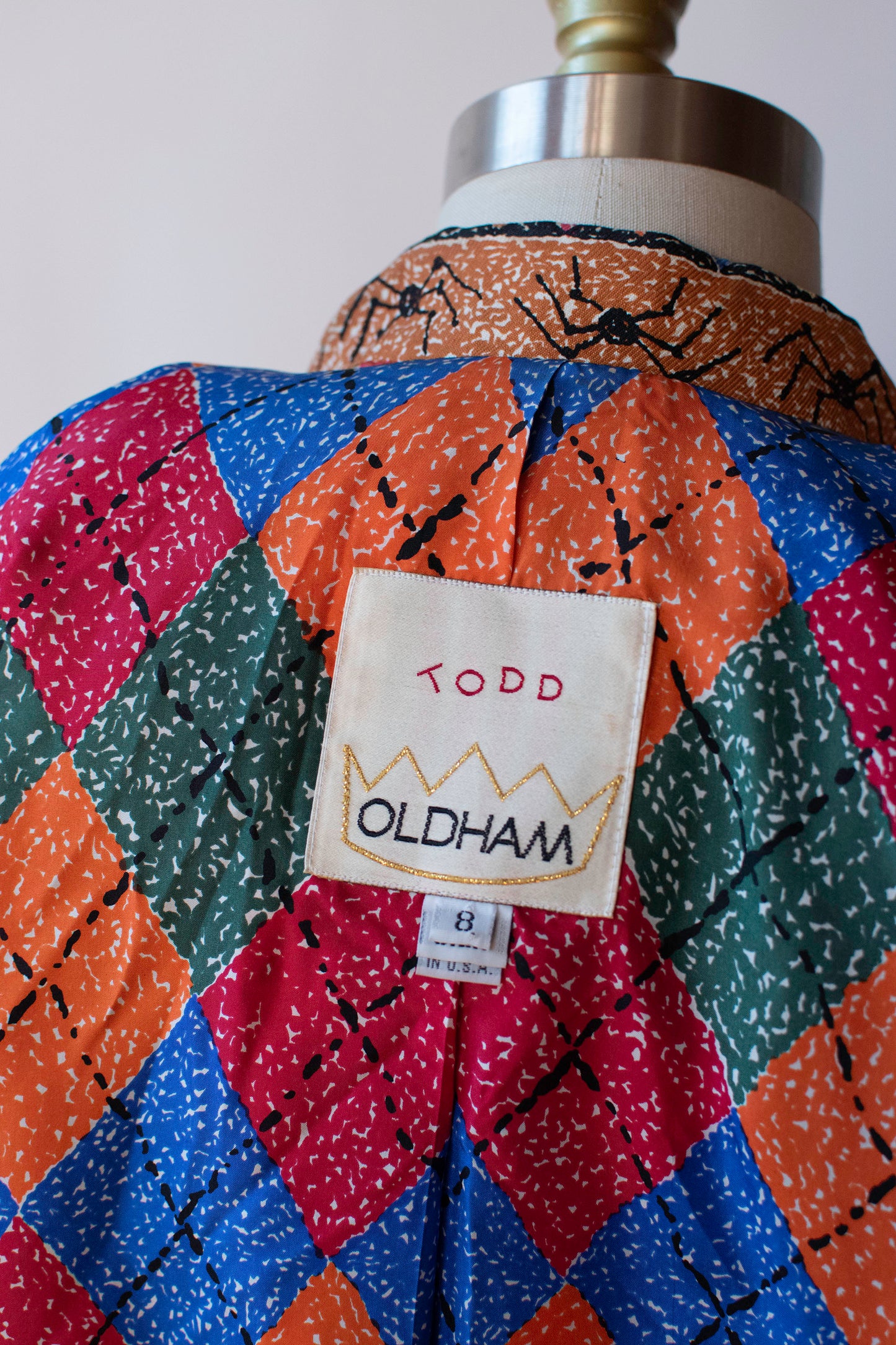 Spider Print Blazer | Todd Oldham