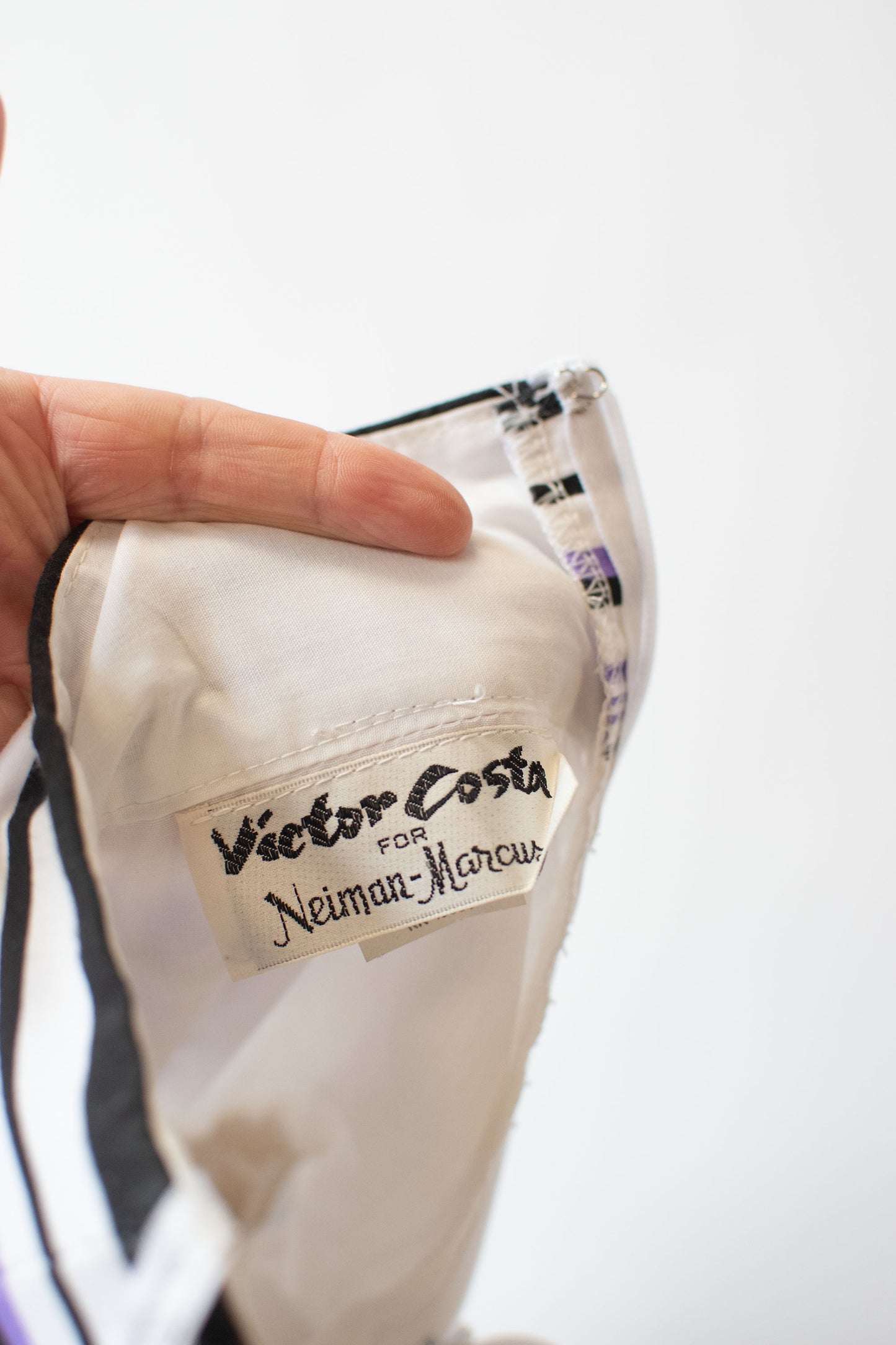 1980s Floral Print Dress | Victor Costa