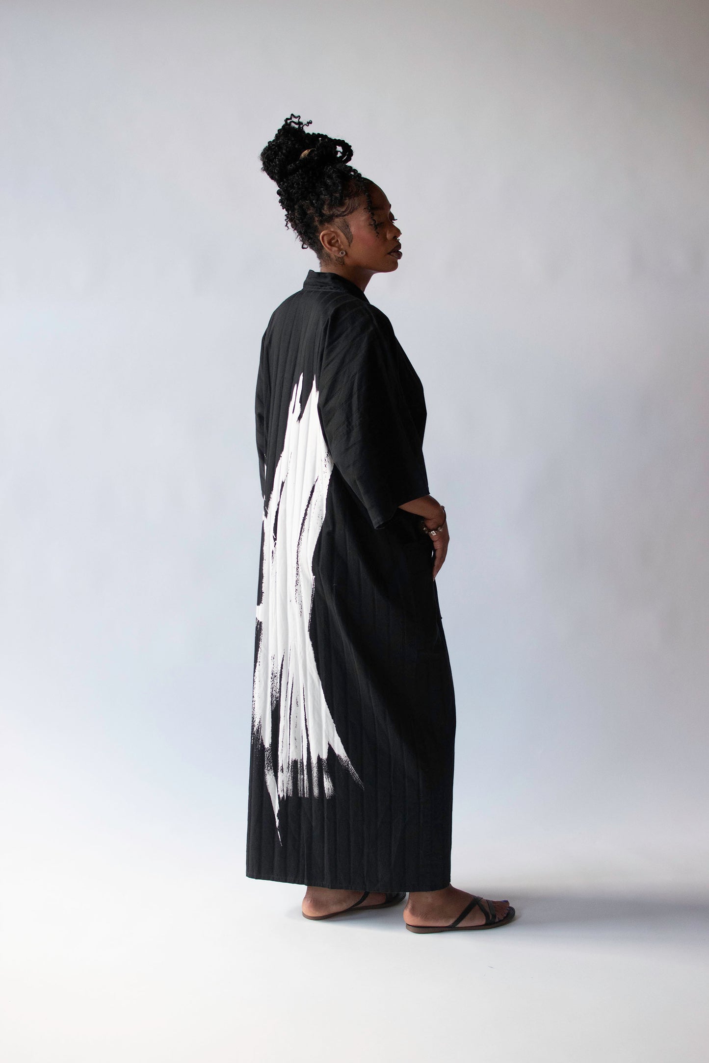 1990s Brushstroke Caftan | Marimekko