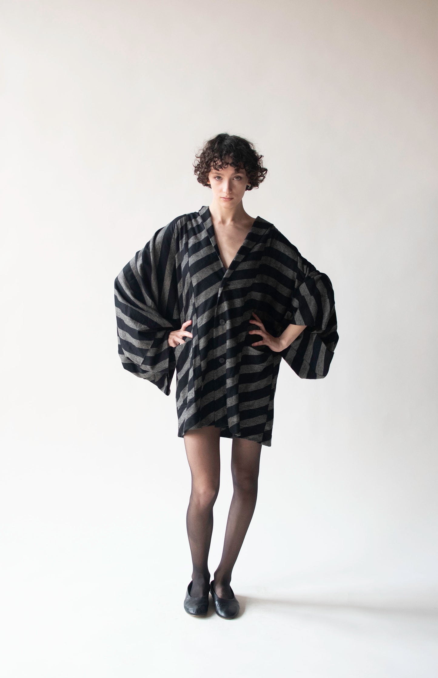 Striped Knit Dress | Issey Miyake