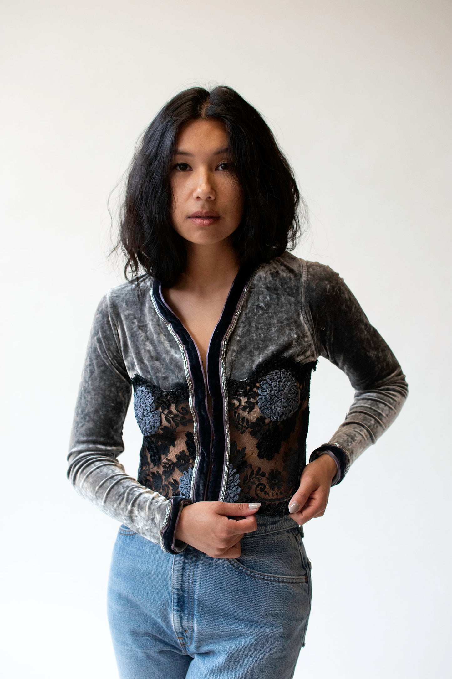 Velvet & Lace Cardigan | Voyage Invest in the Original!