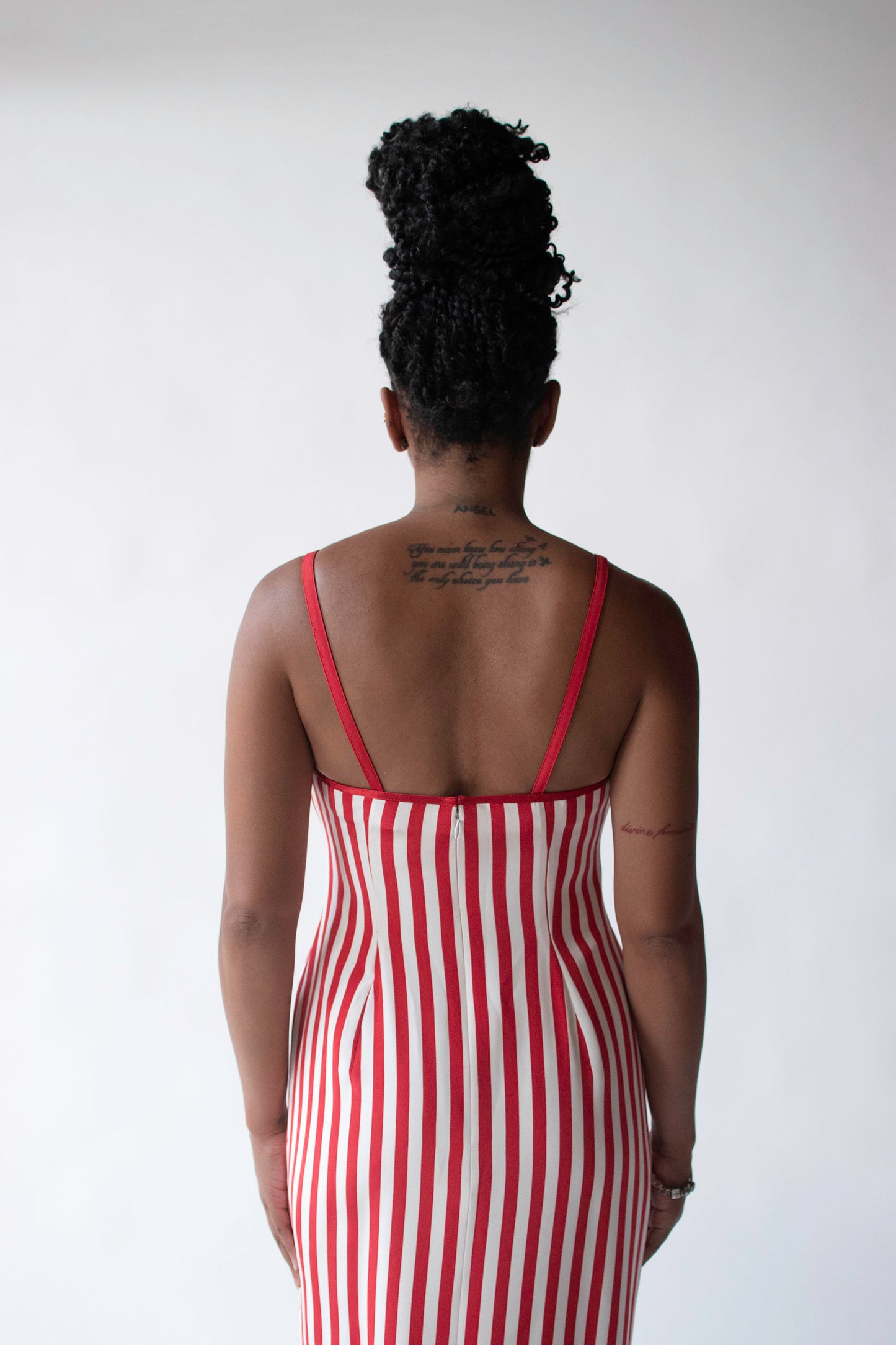 1990s Red and White Striped | Geoffrey Beene