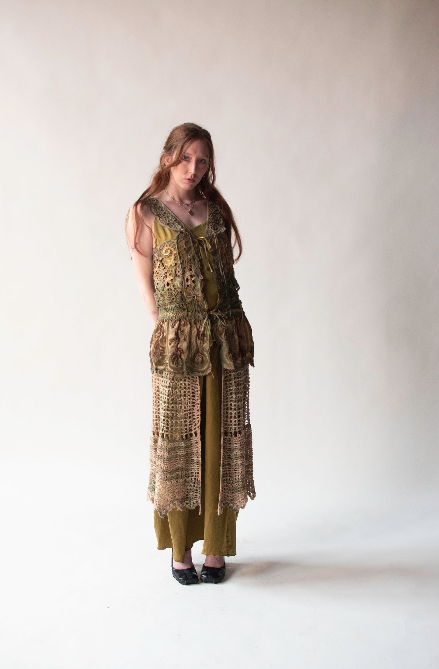 Mixed Media Vest | Mali Lietta Cavalli