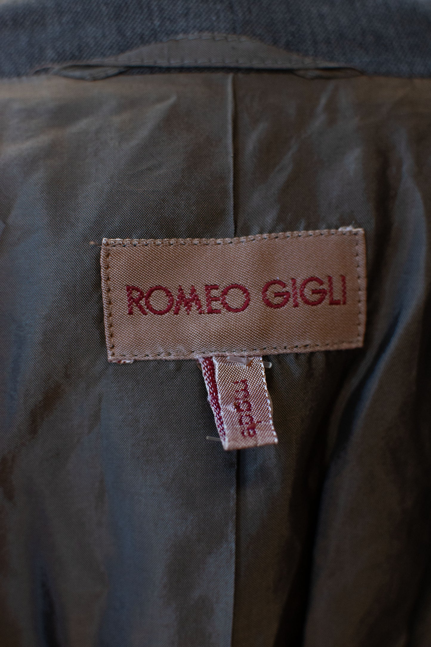 Gray Blazer | Romeo Gigli FW 1992