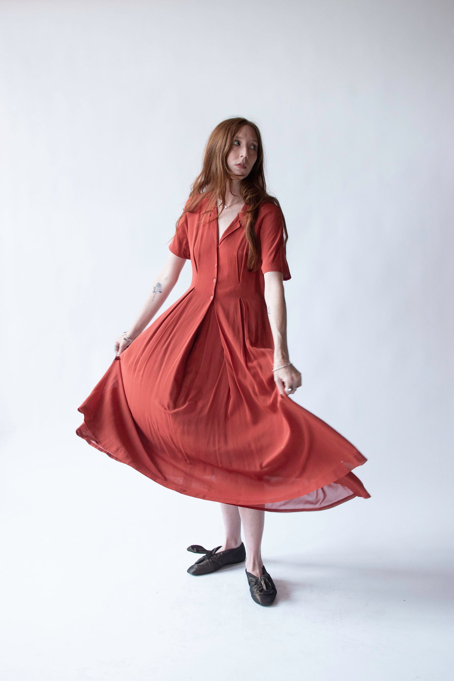 Rust Dress | Sybilla