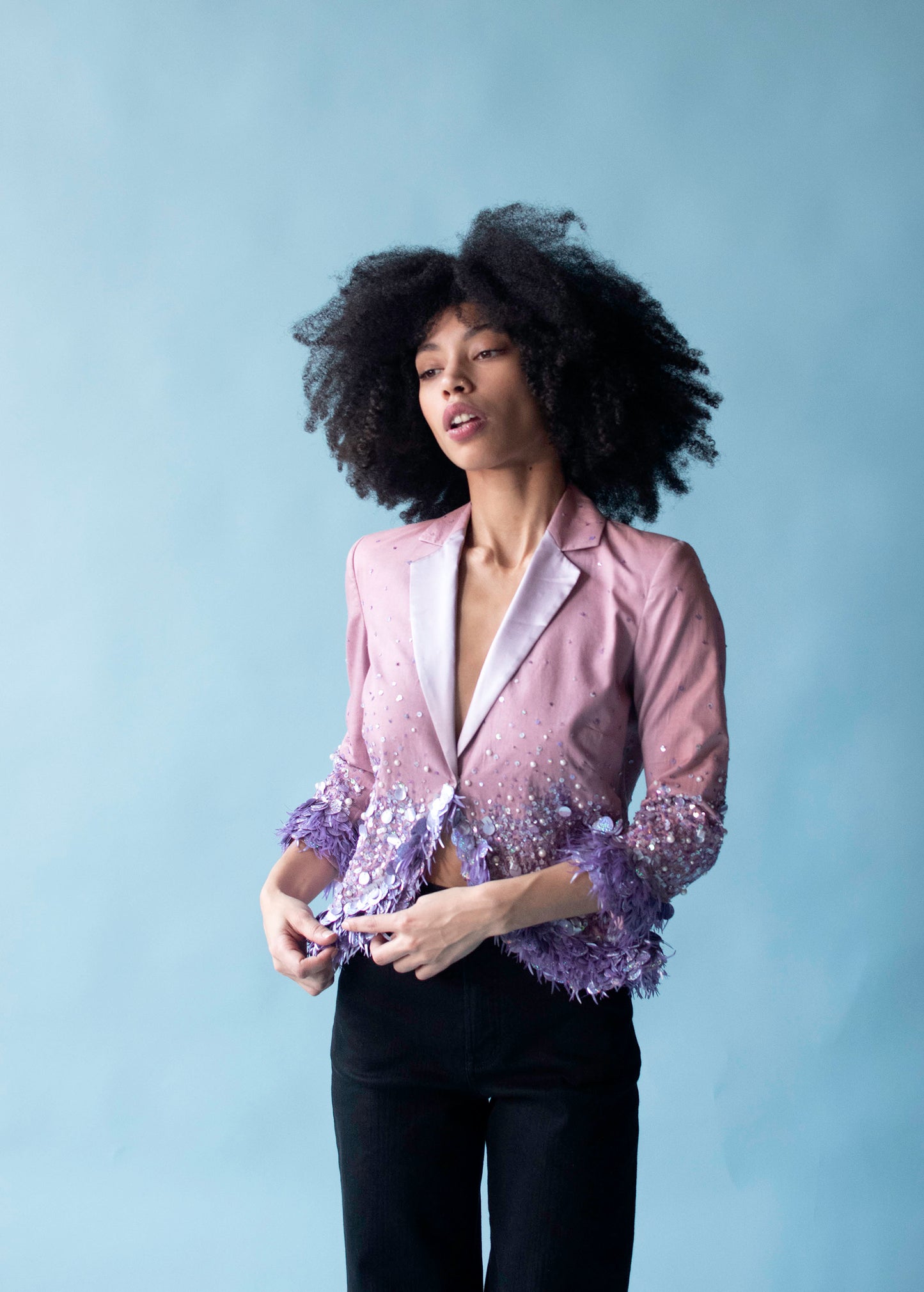 Sequin Blazer | Anna Molinari