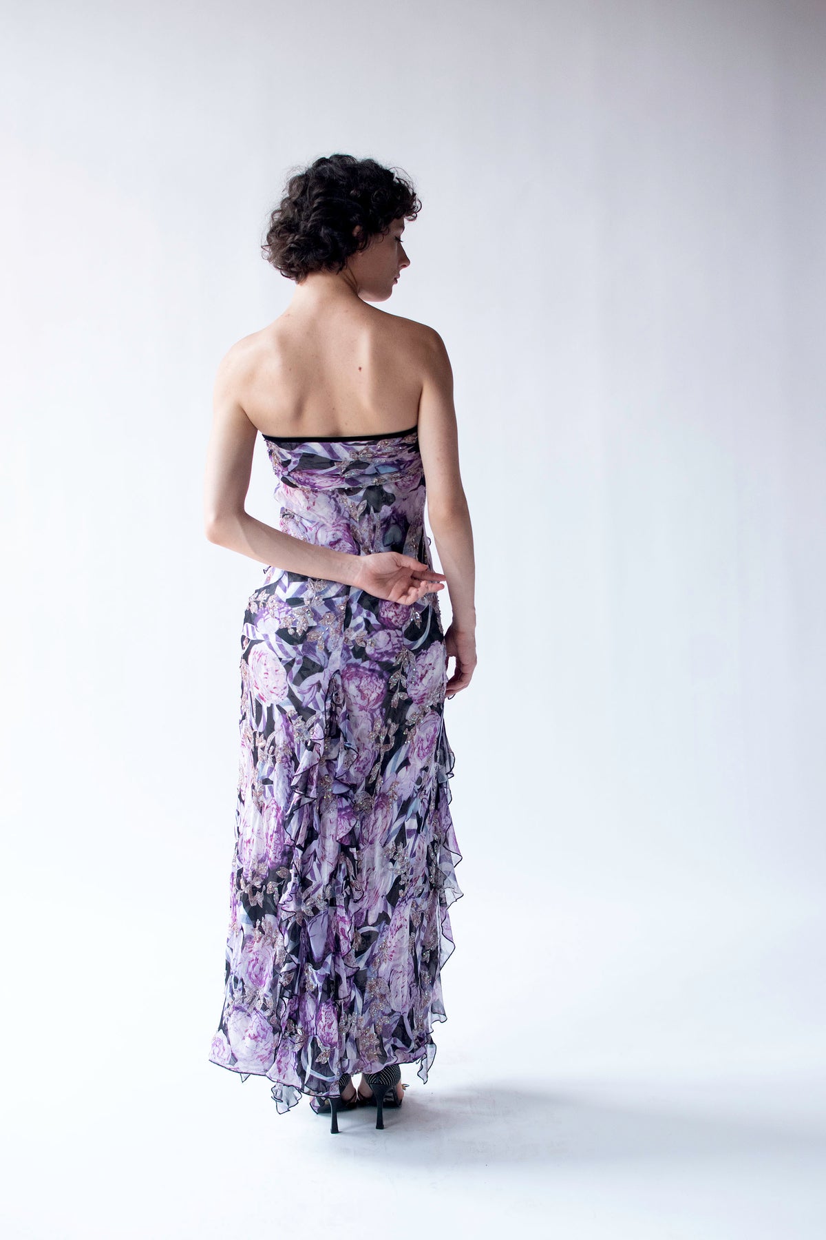 Floral Print Chiffon Dress | Diane Von Furstenberg