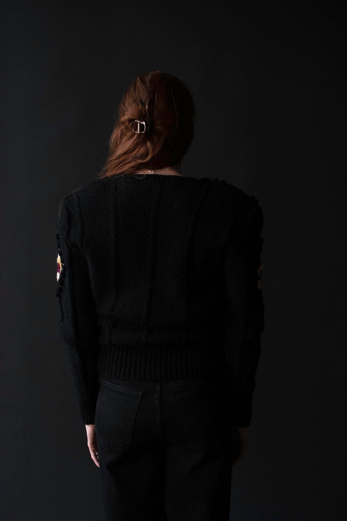 Embroidered Sweater | Norma Kamali