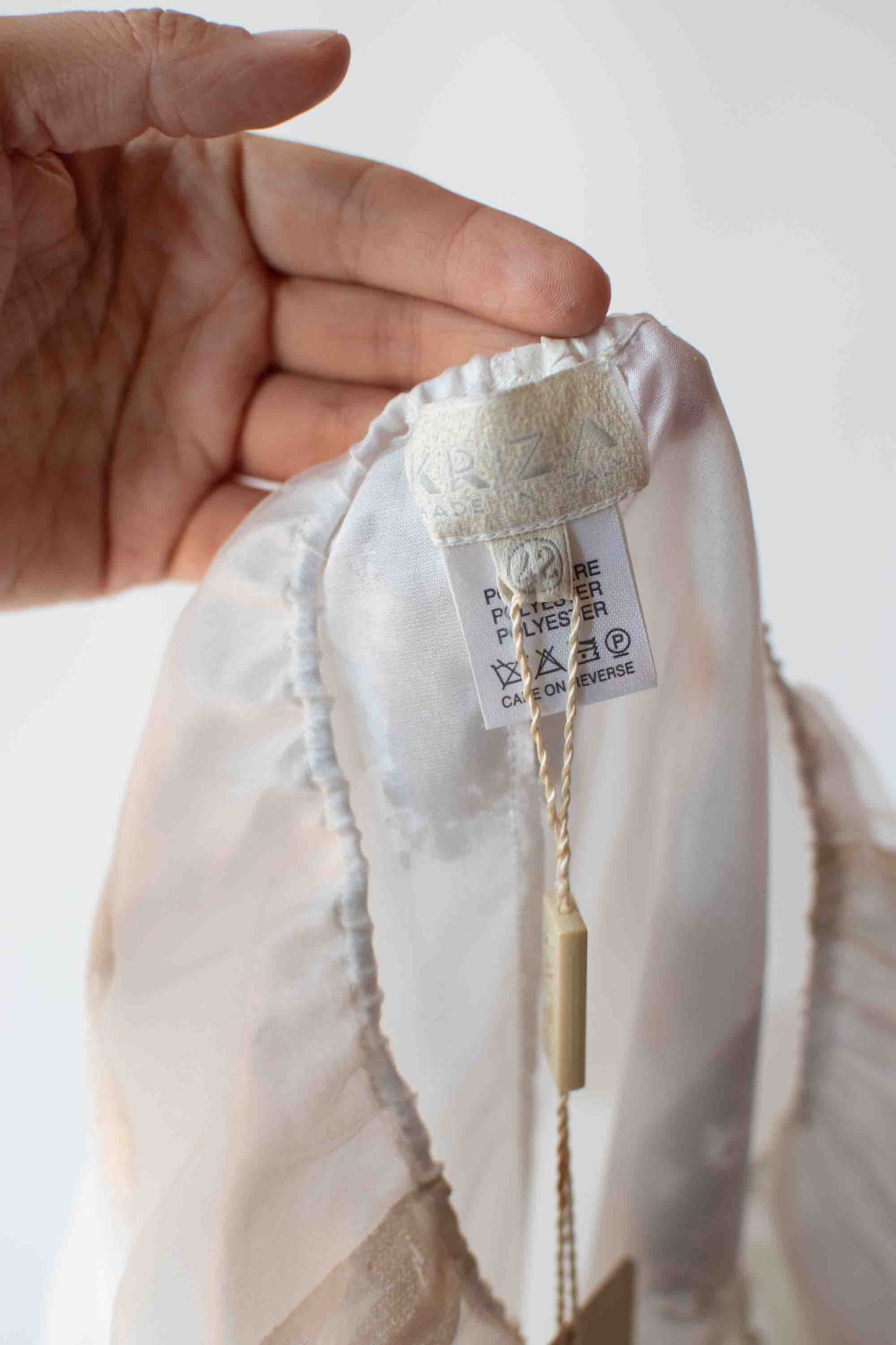 1990s Sheer Printed Skirt | Krizia