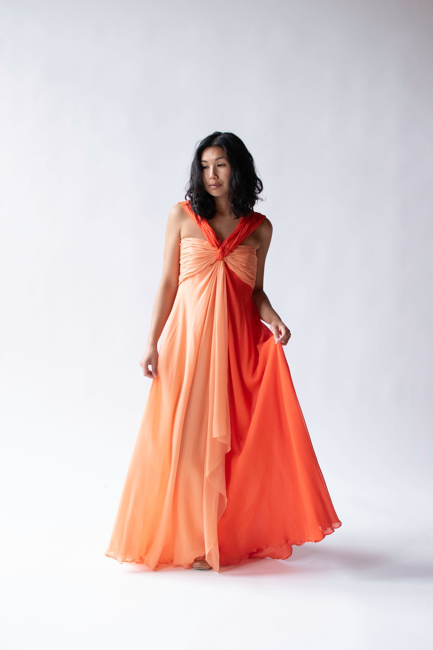 1970s Chiffon Gown | Bill Blass