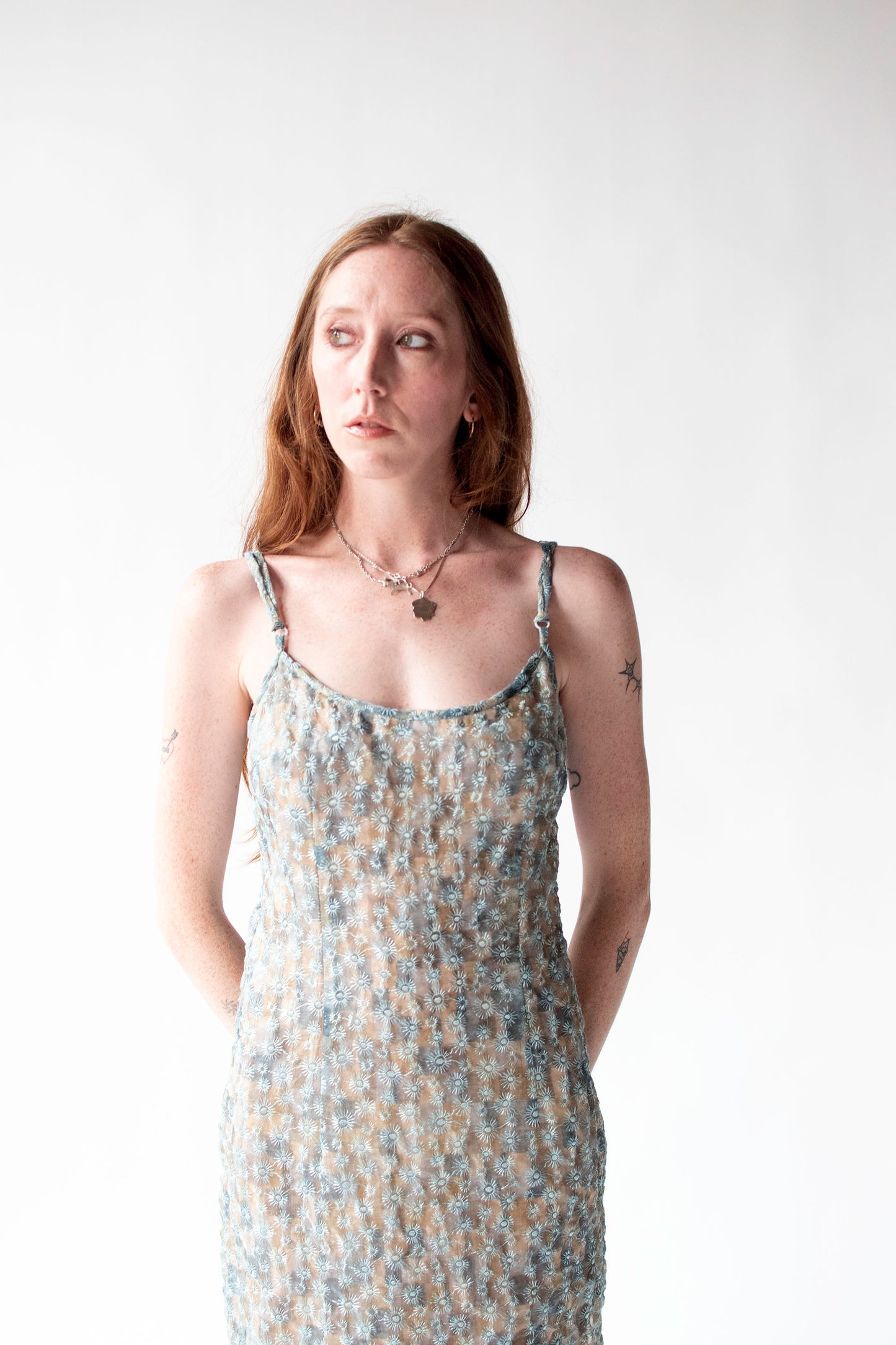 1990s Embroidered Dress| Cynthia Rowley