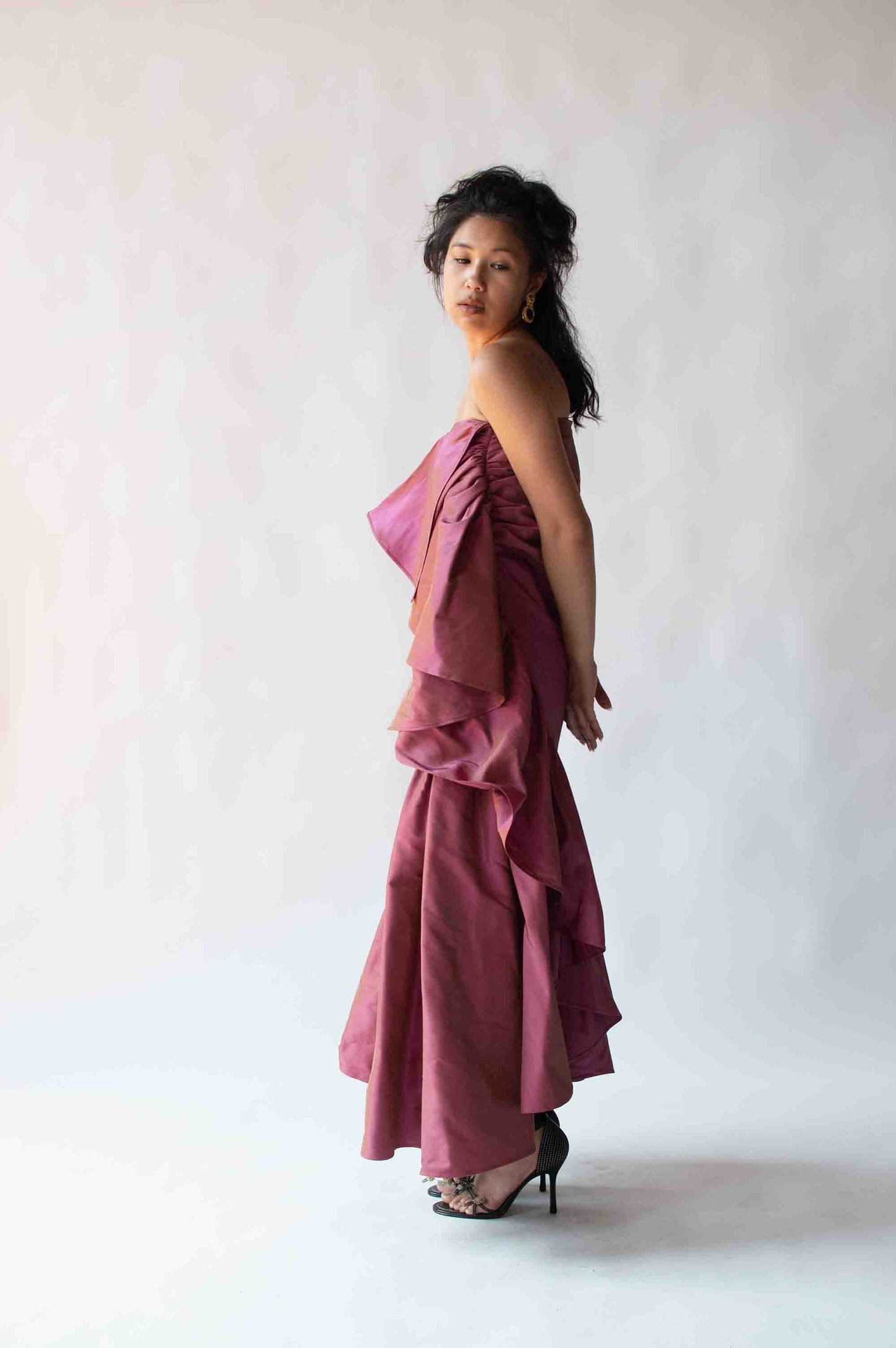 Iridescent Rose Ball Skirt | Oscar de la Renta FW 2001