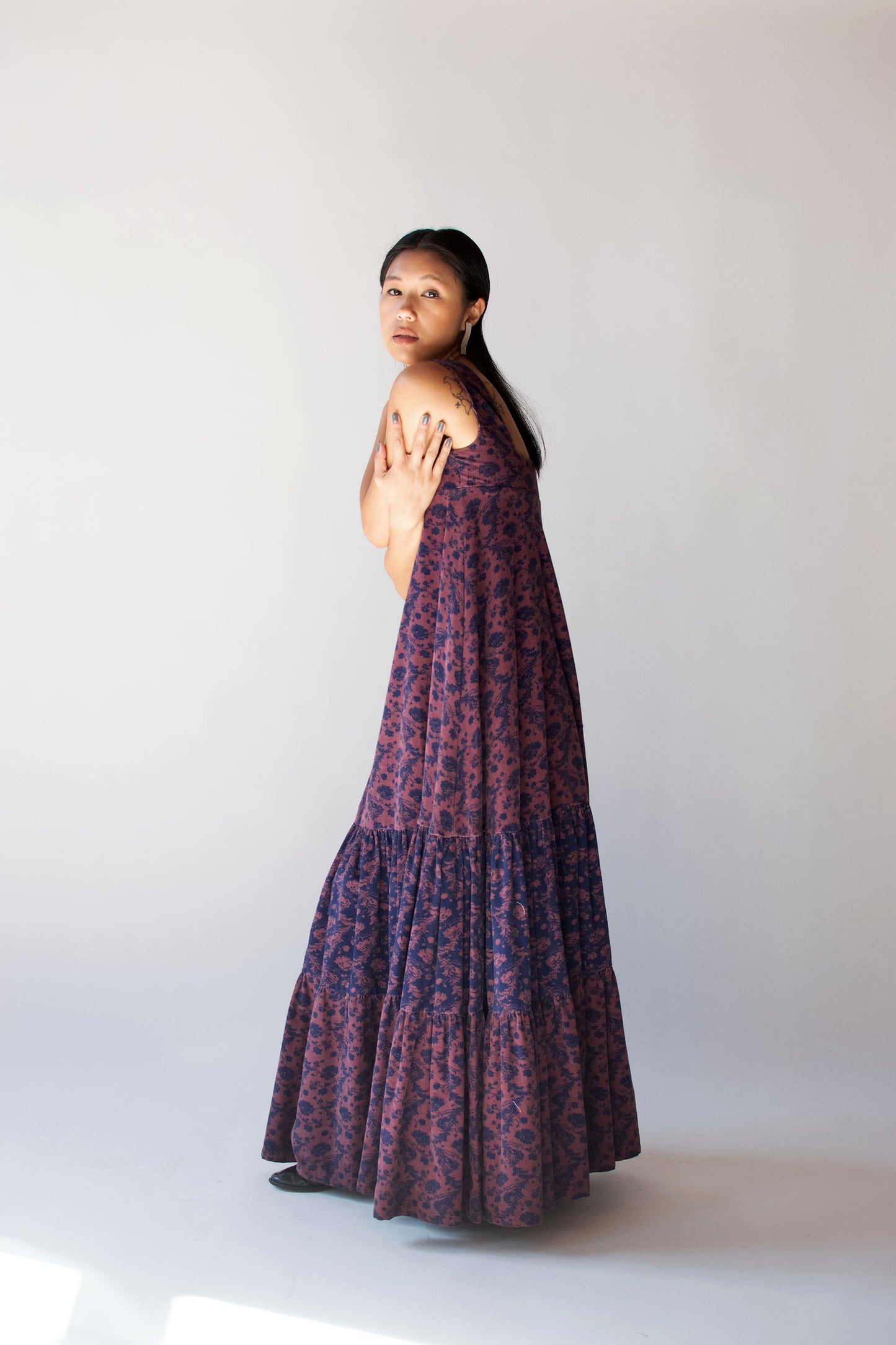 1970s Corduroy Dress | Laura Ashley