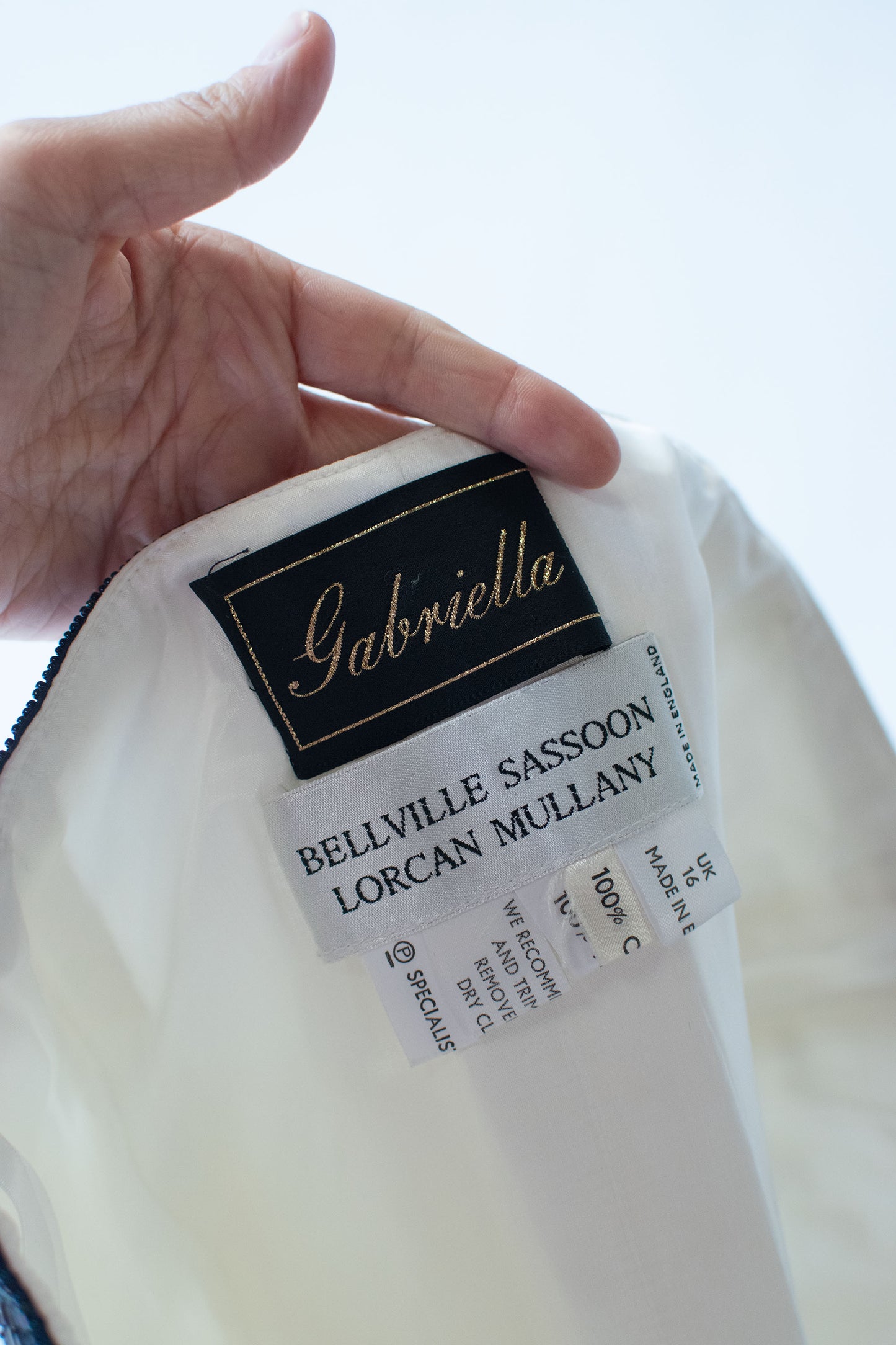 Beaded Bustier | Bellville Sassoon