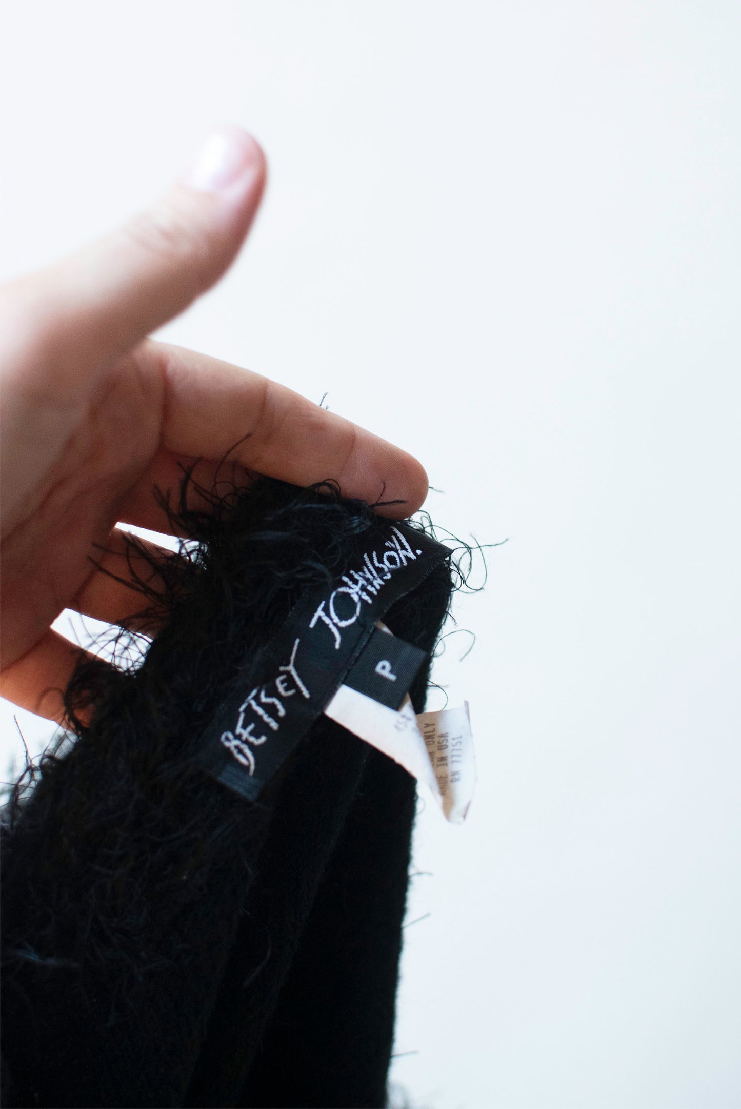 1990s Fuzzy Mini Dress | Betsey Johnson