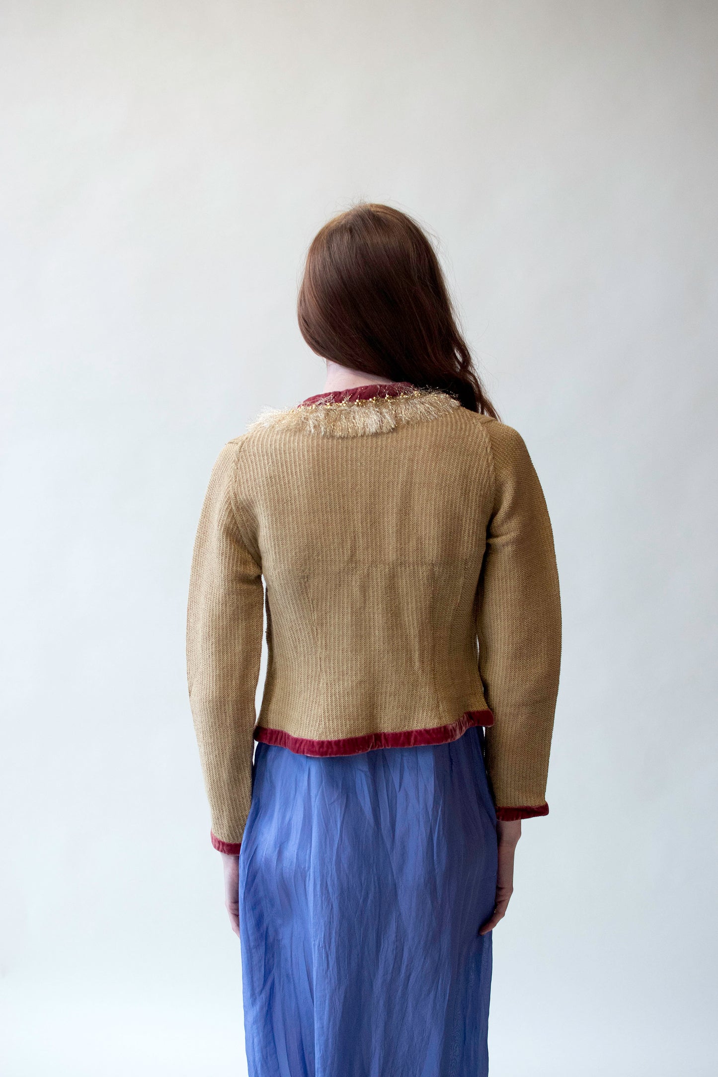"Raffia" Cardigan w/ Fringe | Voyage Invest in the Original