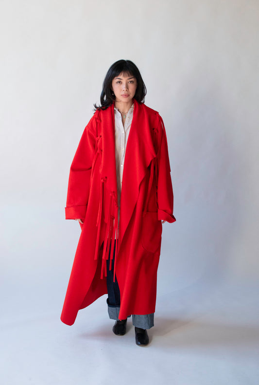 Red Blanket Coat | Randolph Duke