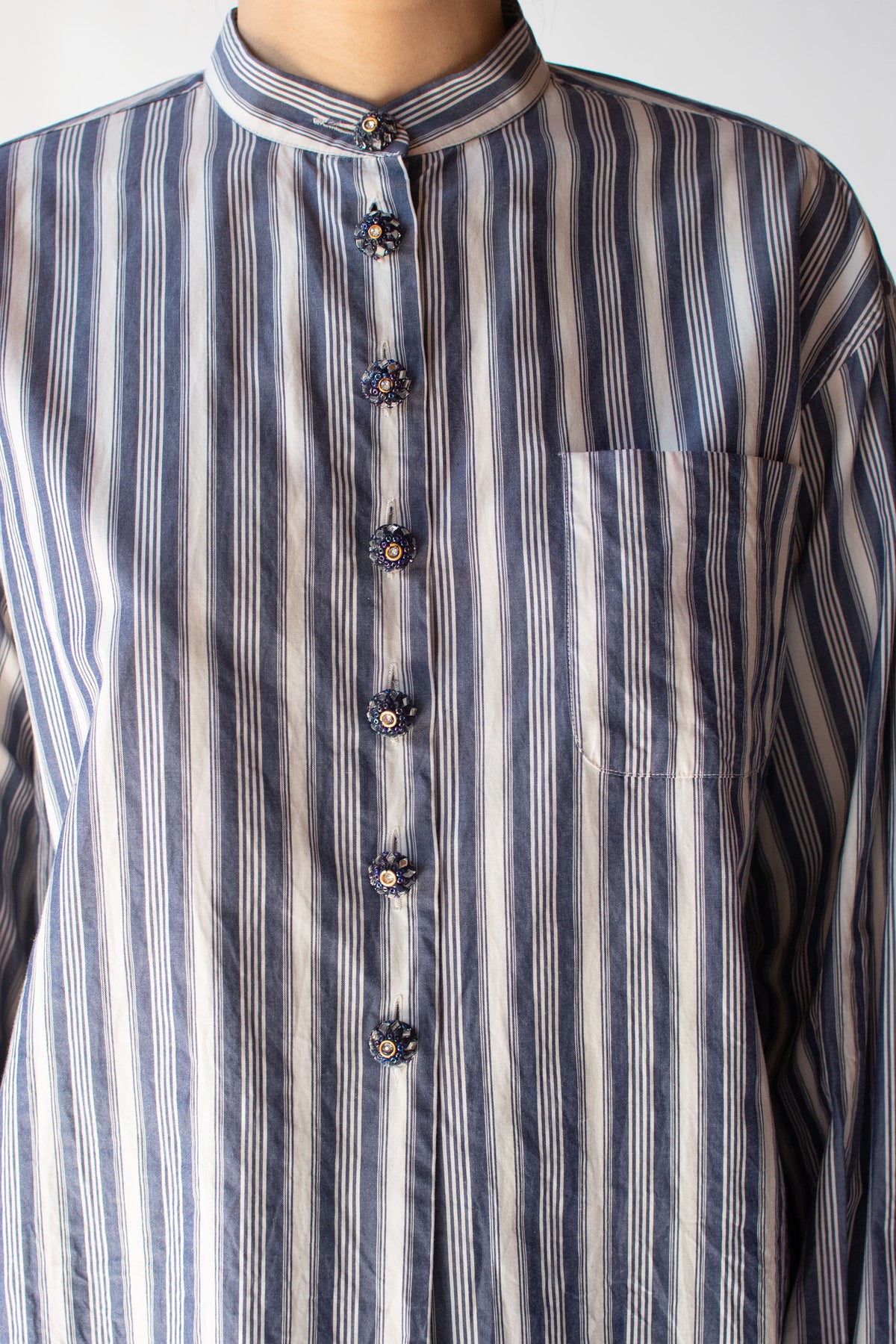 Striped Blouse | Romeo Gigli 1994