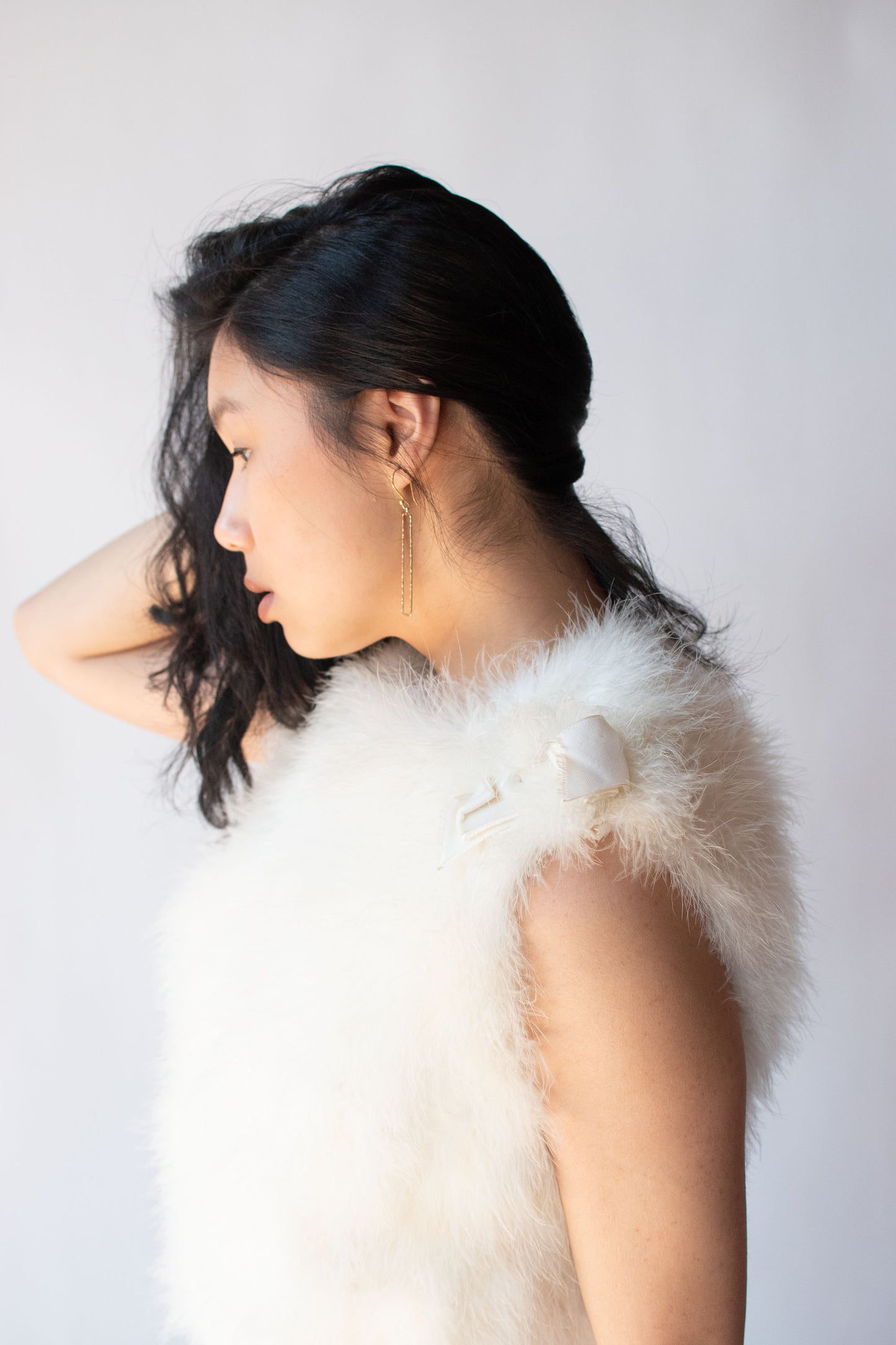 1980s Feather Top