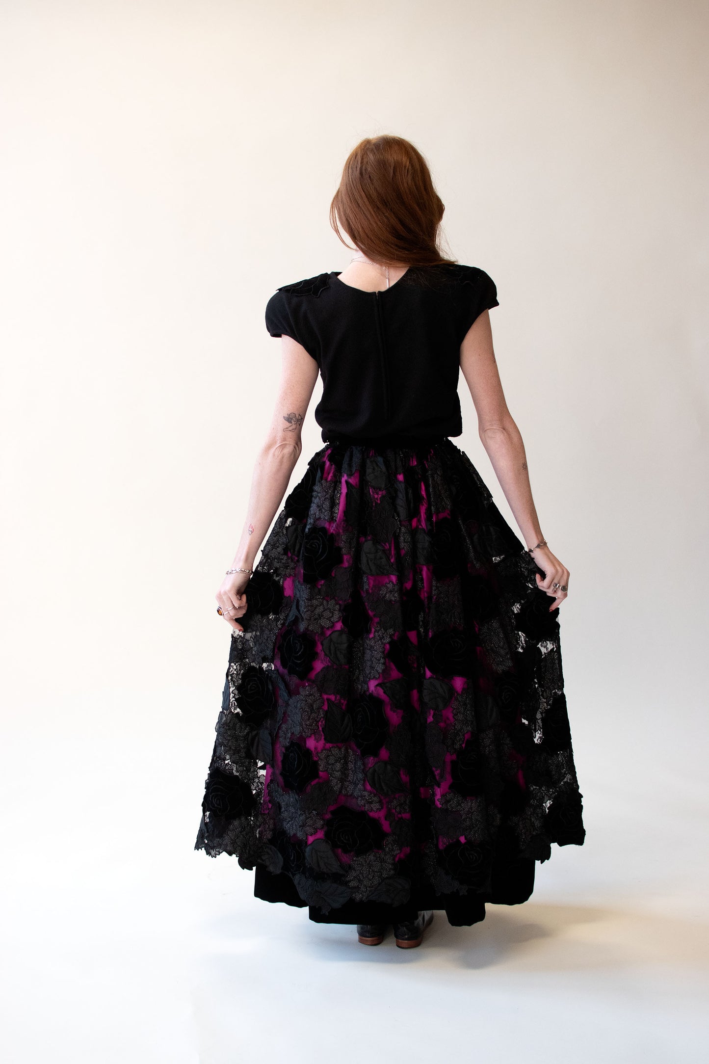1980s Applique Evening Set | Valentino