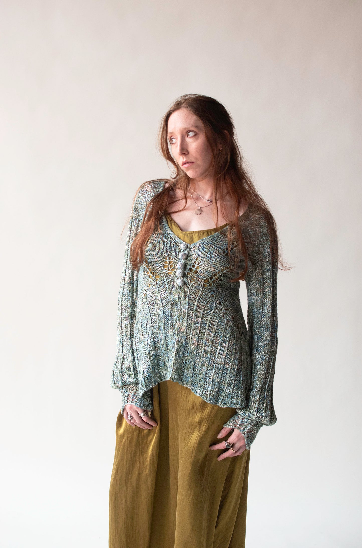 Seafoam Knit Sweater | Lotte Gabole
