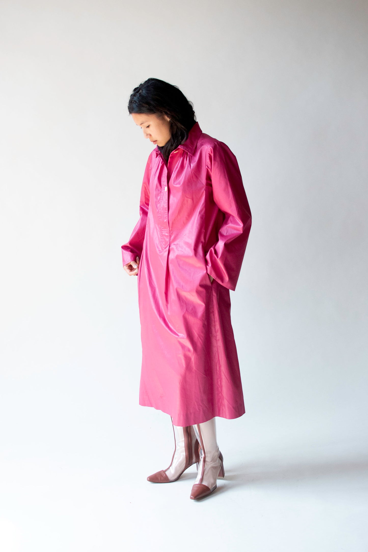 Polished Cotton Dress | Alice Blaine for Design Research