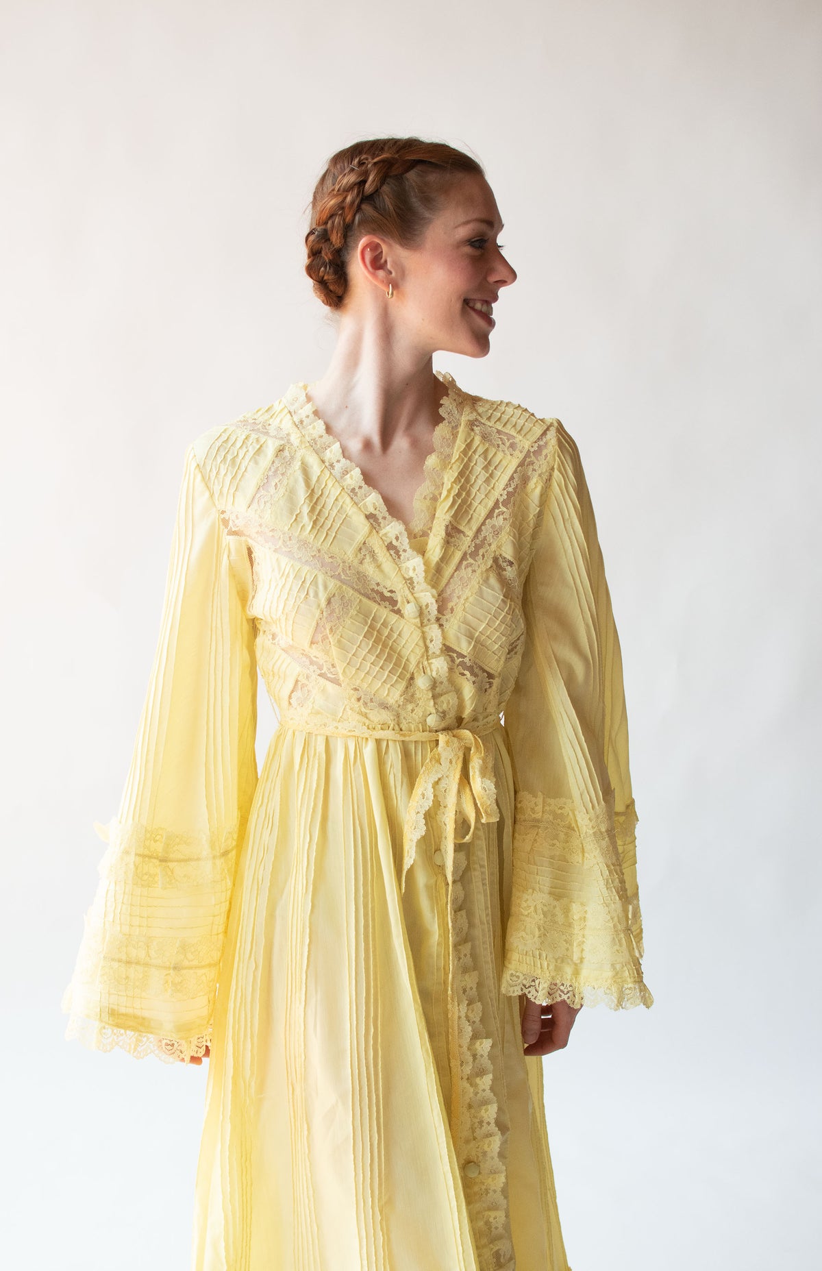 1970s Mexican Wedding Dress