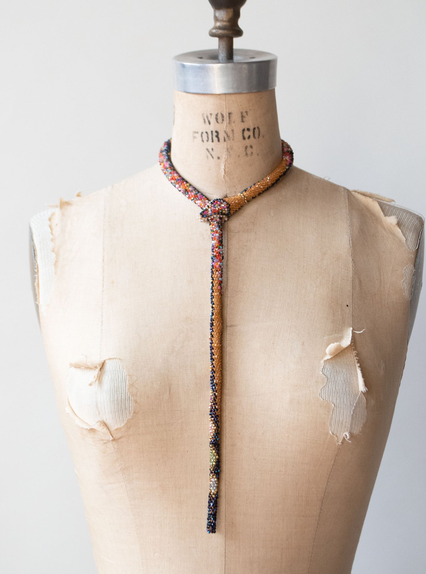 Bead Crochet Snake | Oil Slick
