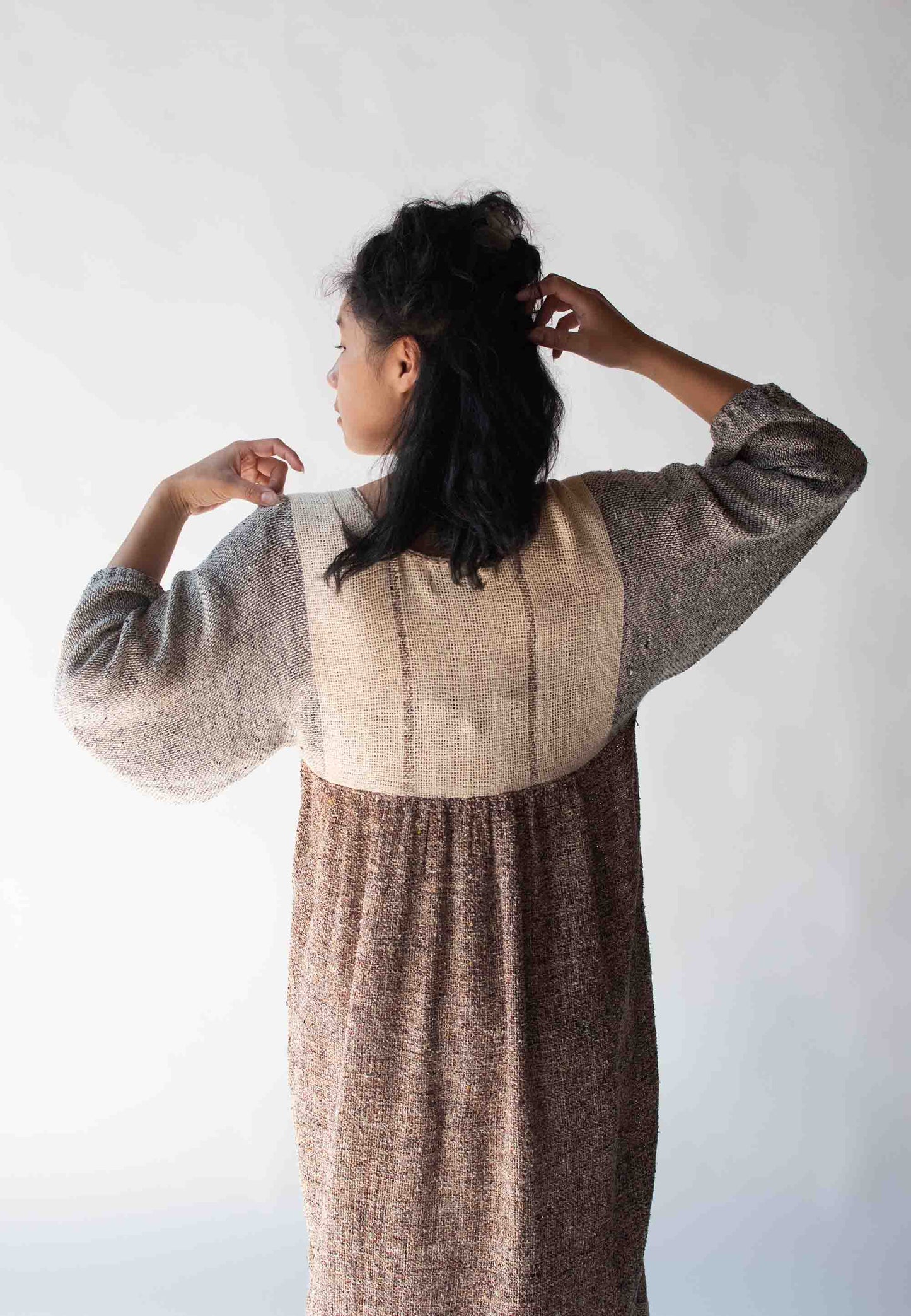 1980s Handwoven Dress
