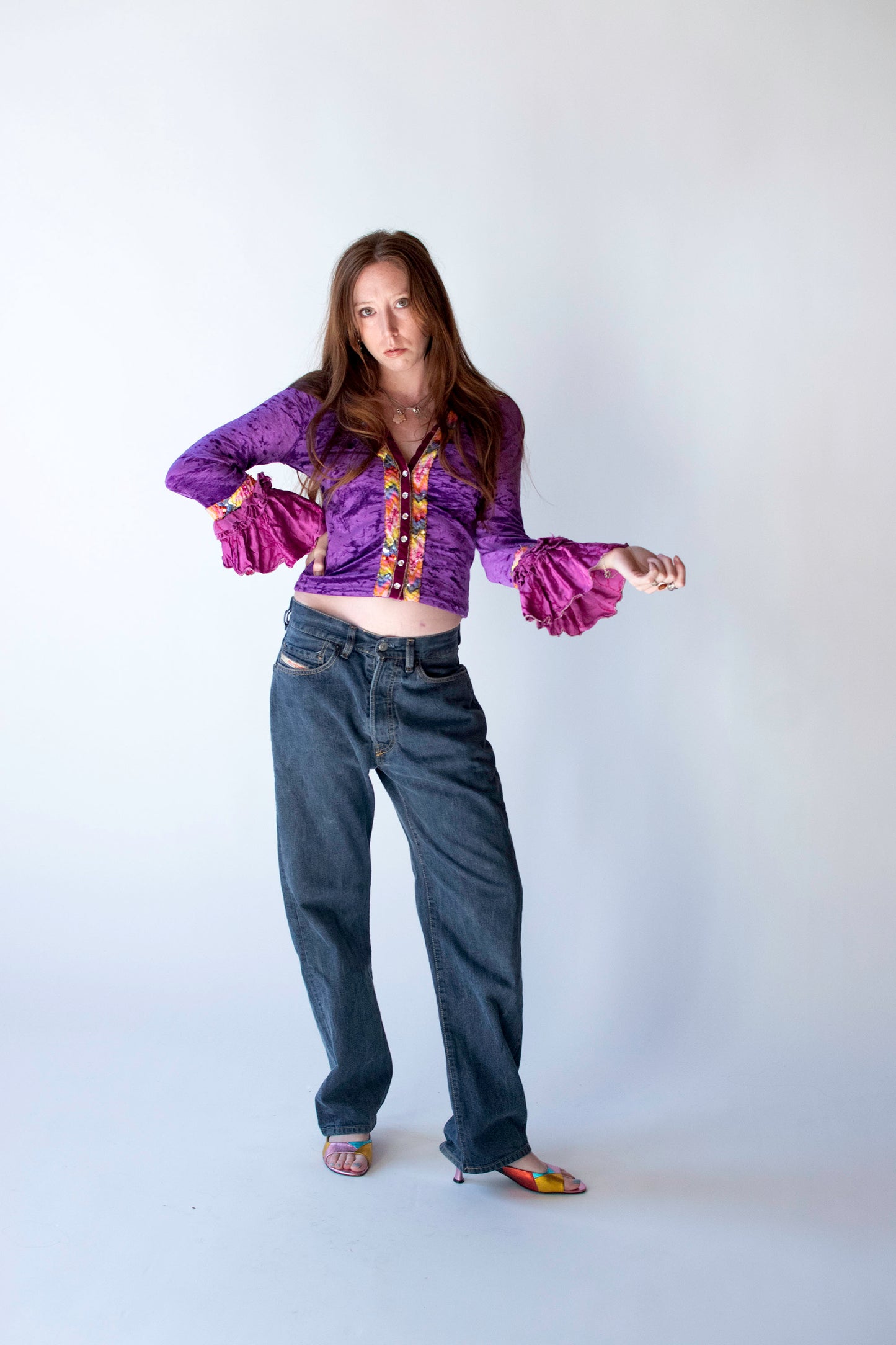 Crushed Velvet Cardigan | Voyage Invest in the Original