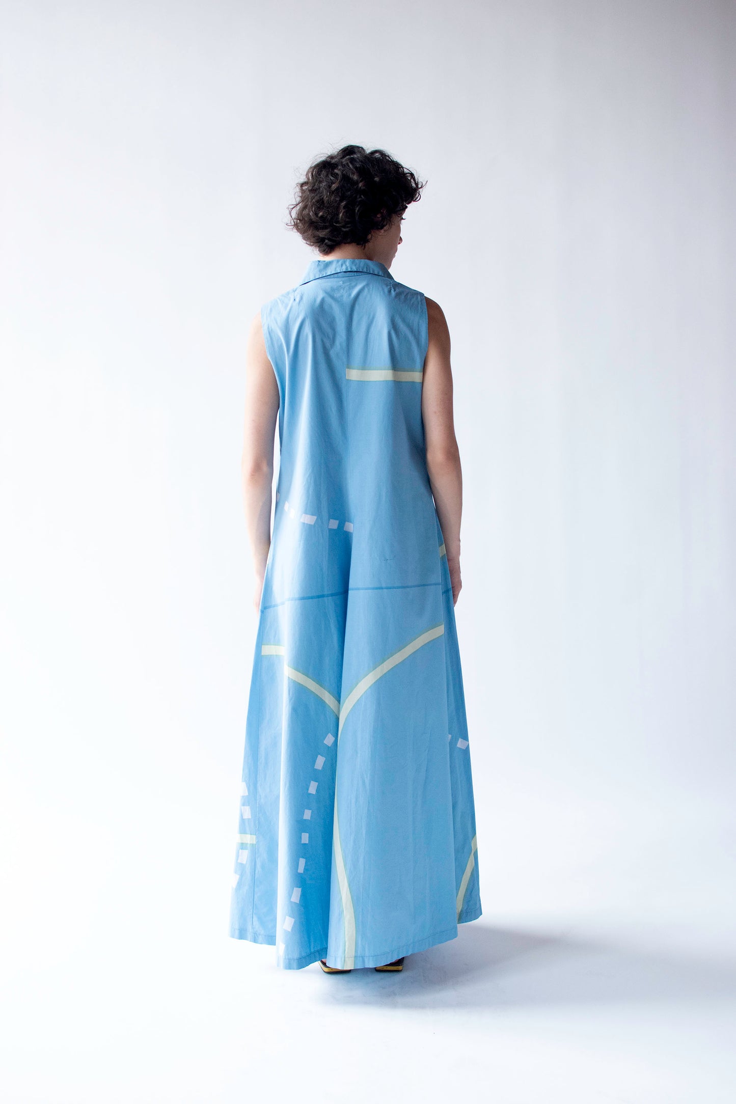 Pale Blue Sundress | Marimekko 1976