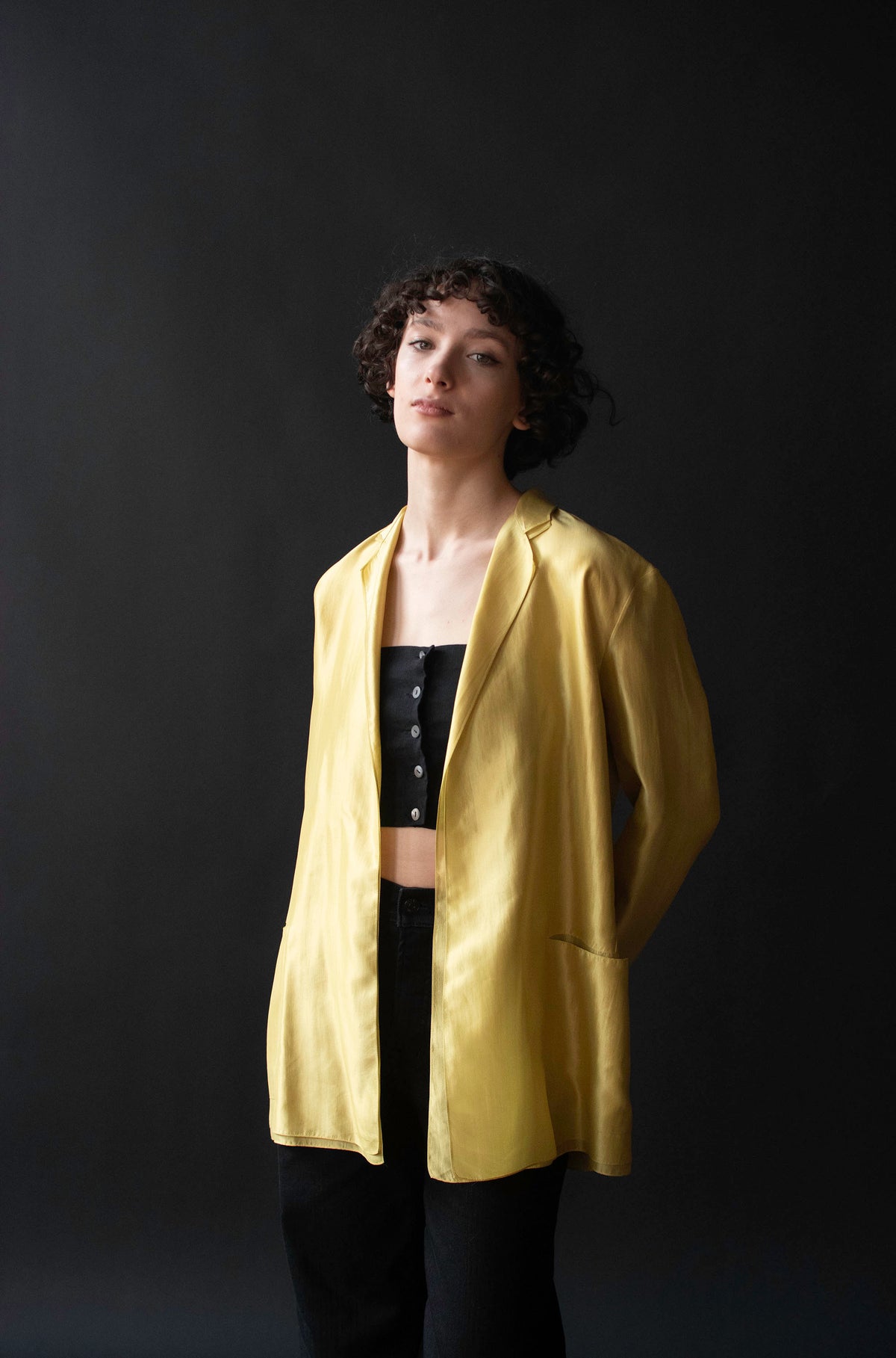 Silk Jacket | Donna Karan