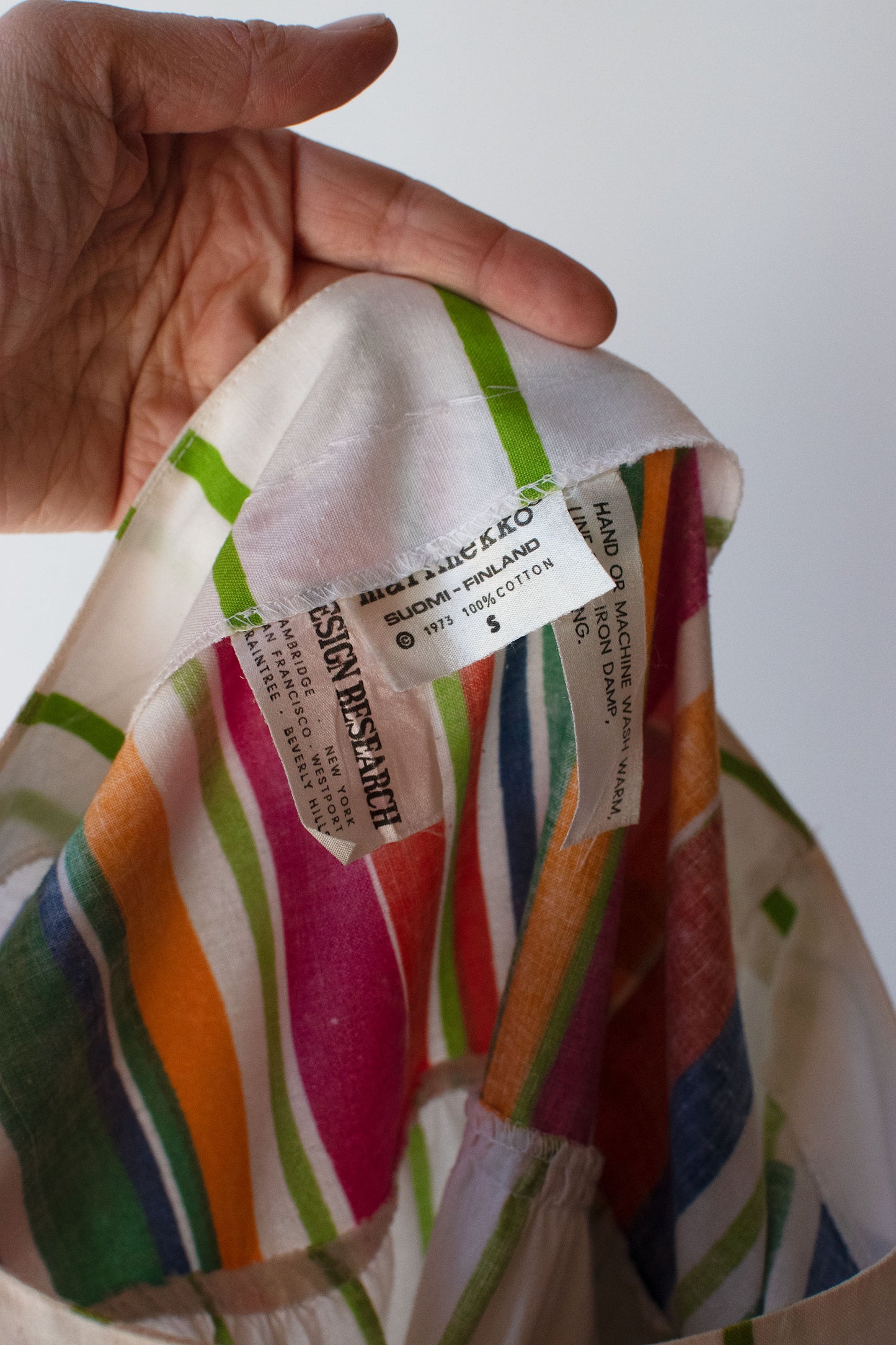 Liidokki Kirjo Print Dress | Marimekko 1973